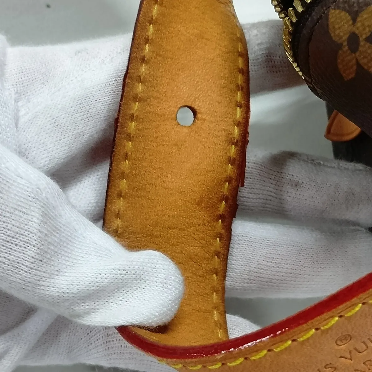Monogram Locker Dopp Kit M83112 Brown (RFID detected) — view 12