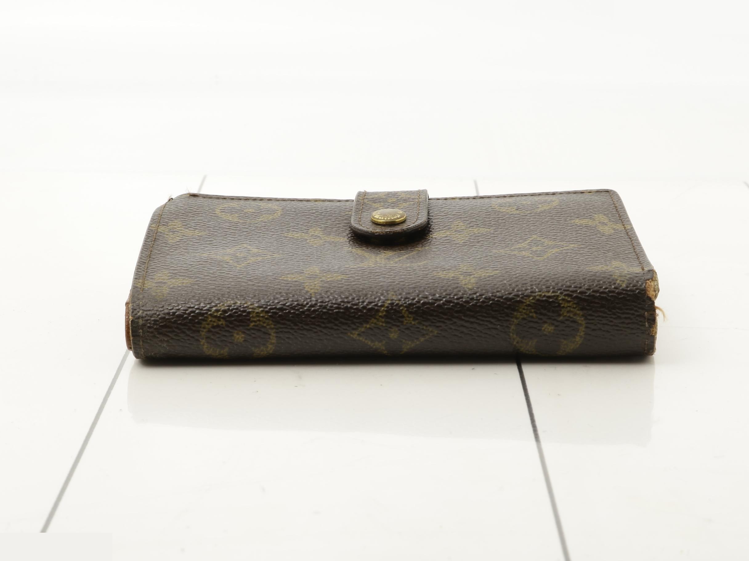 M61663 Portemonnaie Billet Viennois Bi-fold Wallet Monogram — view 3