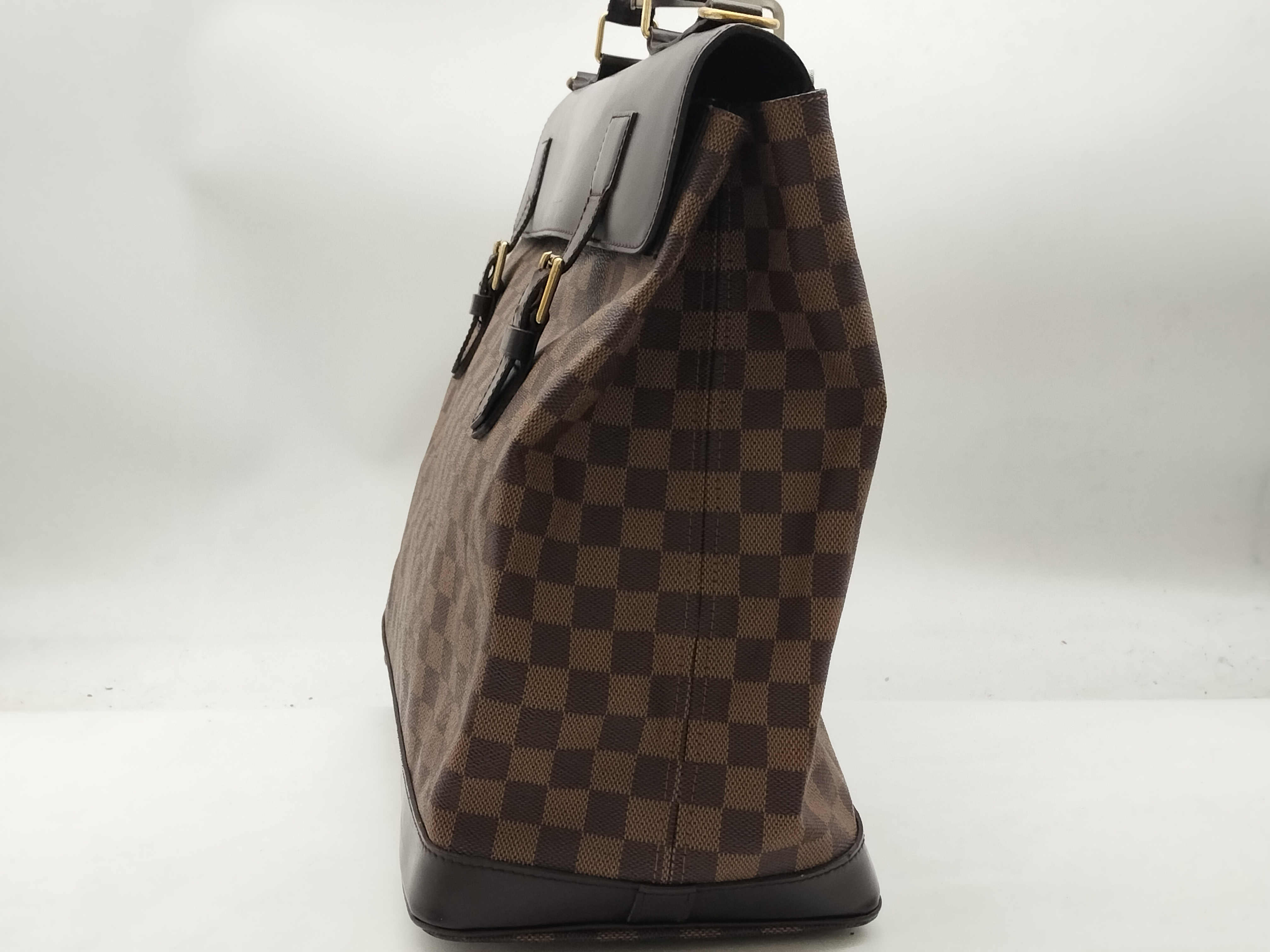 Damier West End PM N41130 Shoulder Strap Boston Bag — view 3