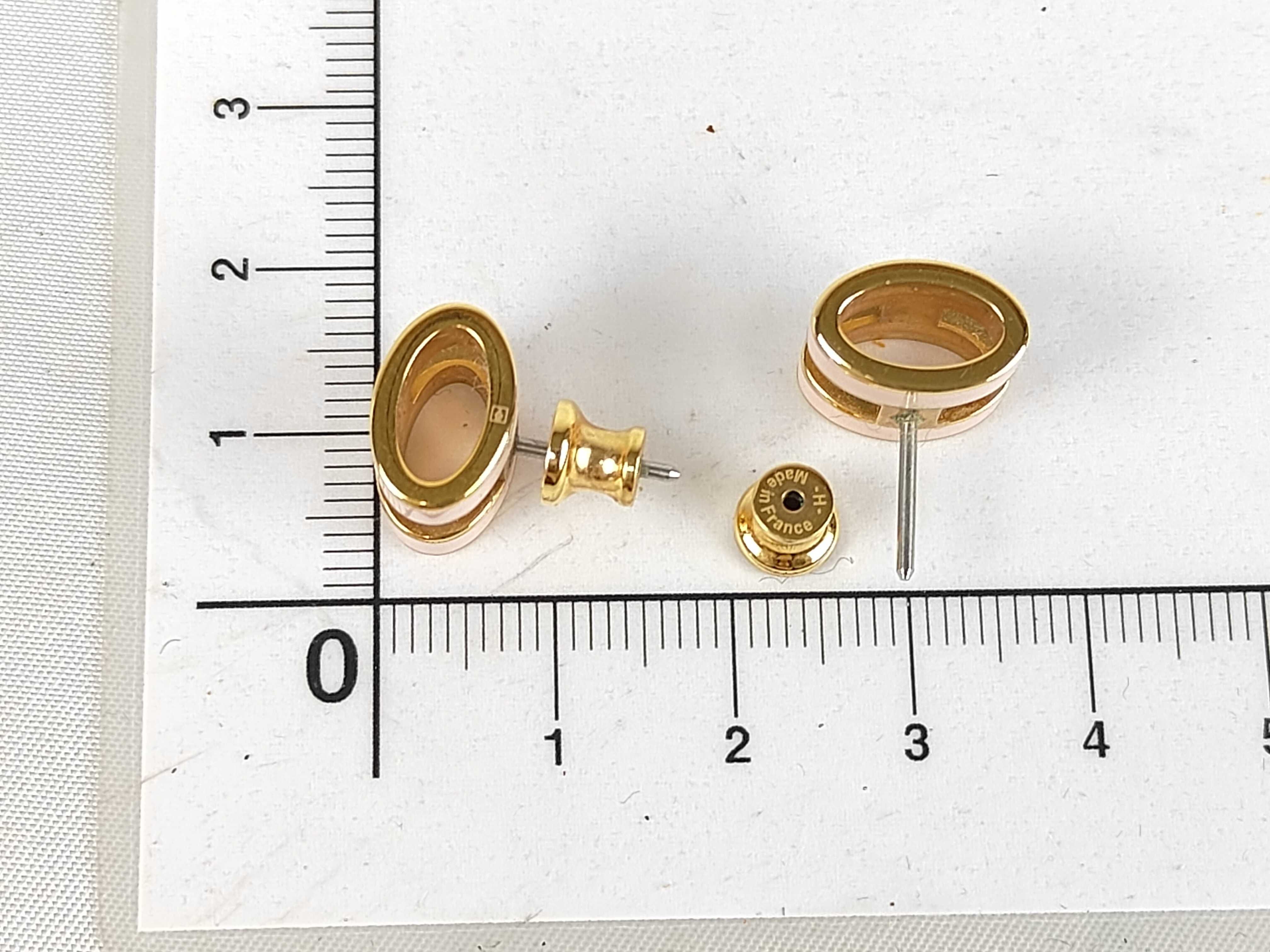 Mini Pop H Earrings, Pink Earrings — view 11