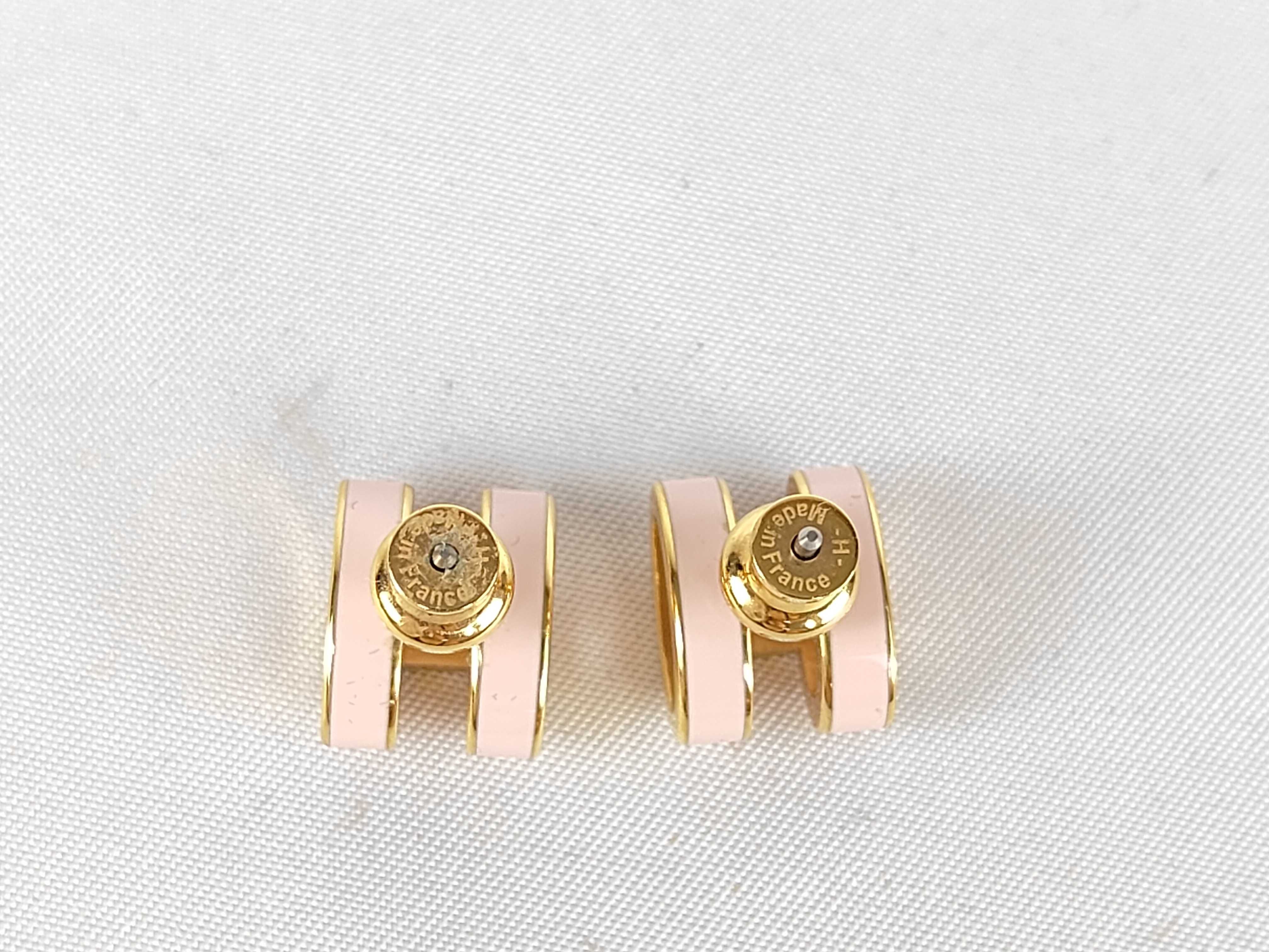 Mini Pop H Earrings, Pink Earrings — view 5