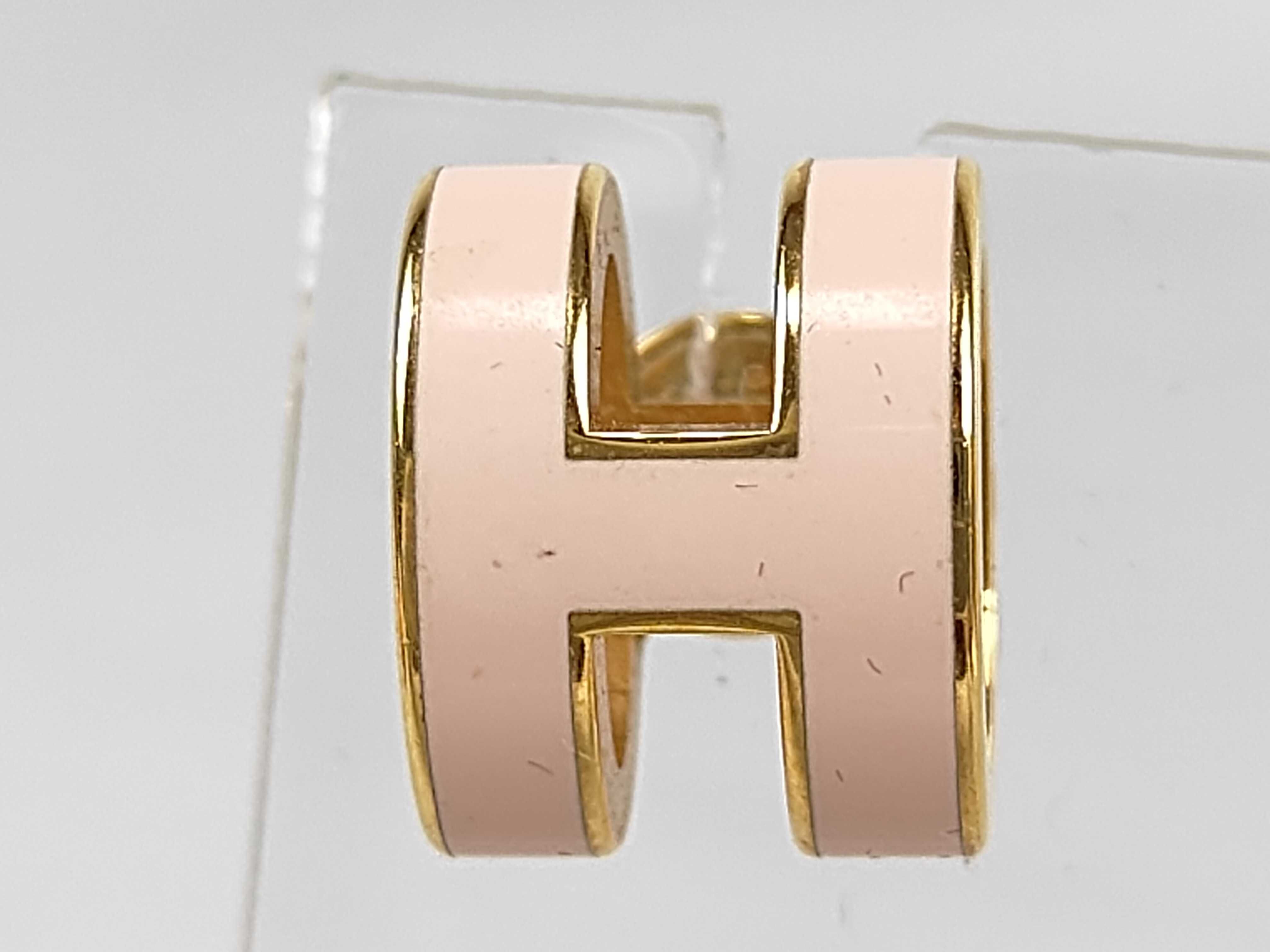 Mini Pop H Earrings, Pink Earrings — view 10