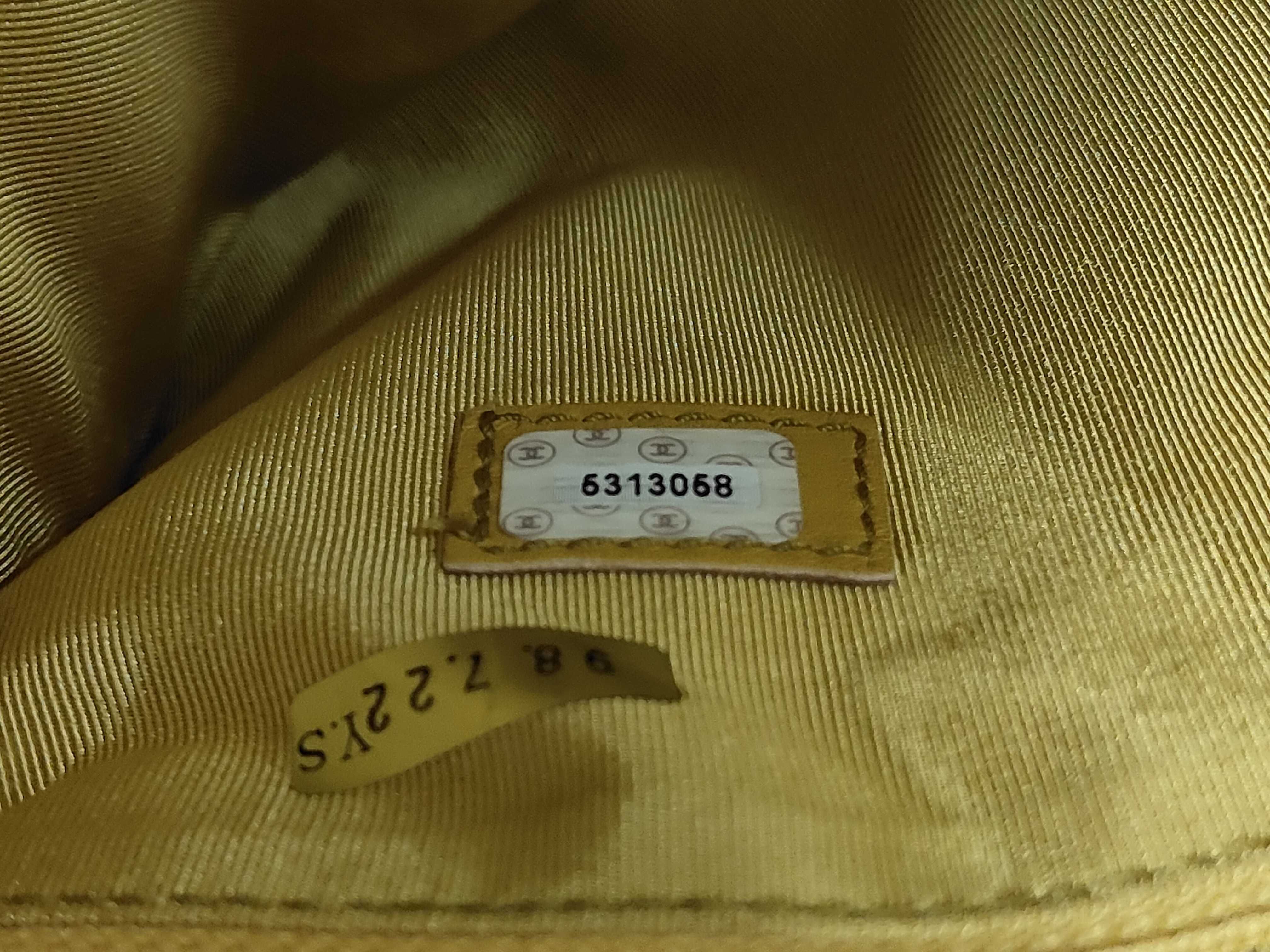 Caviar Skin Chain Tote 5313058 Yellow (Department Store Seal 98/7/22YS) Tote Bag — view 11