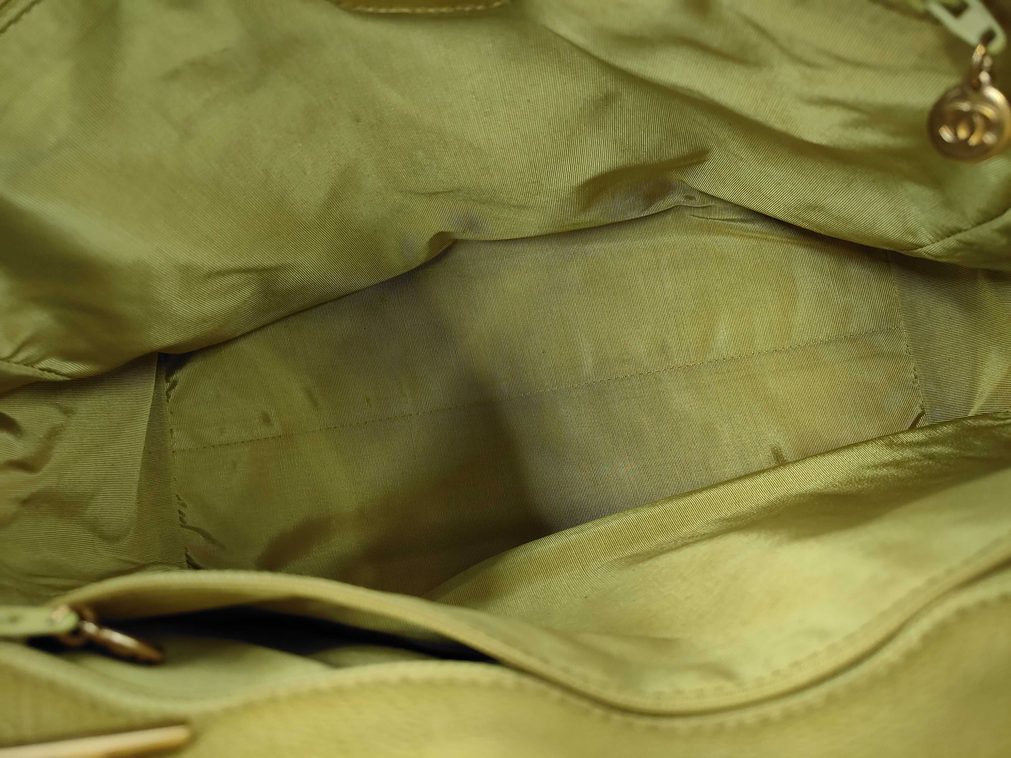 Caviar Skin Chain Tote 5313058 Yellow (Department Store Seal 98/7/22YS) Tote Bag — view 9