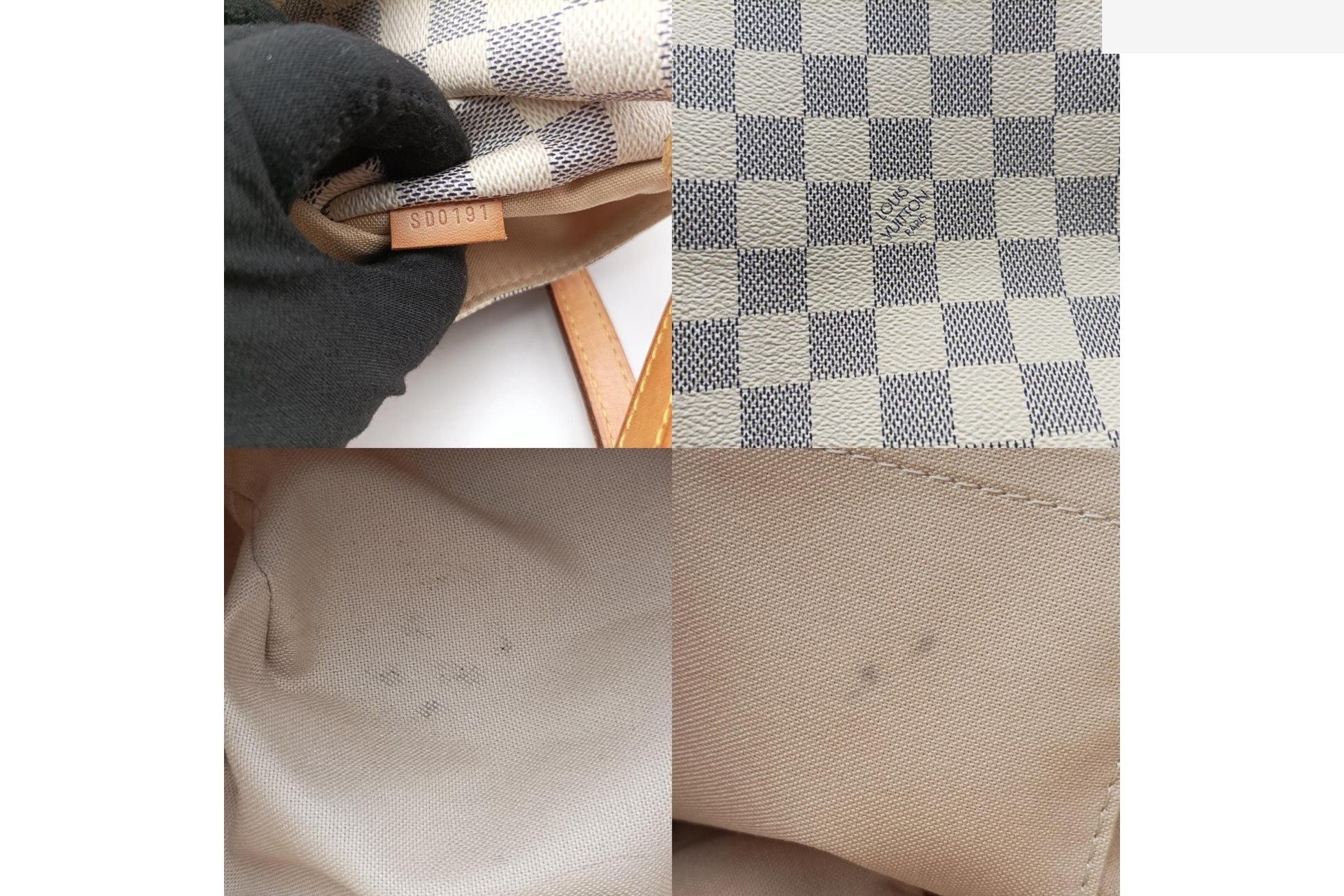 Totally MM Damier Canvas Azur — view 8