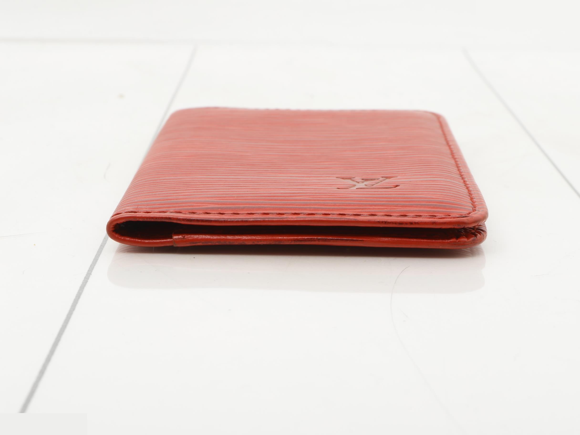 M56577 Pochette Carte Visite Castilian Red — view 3