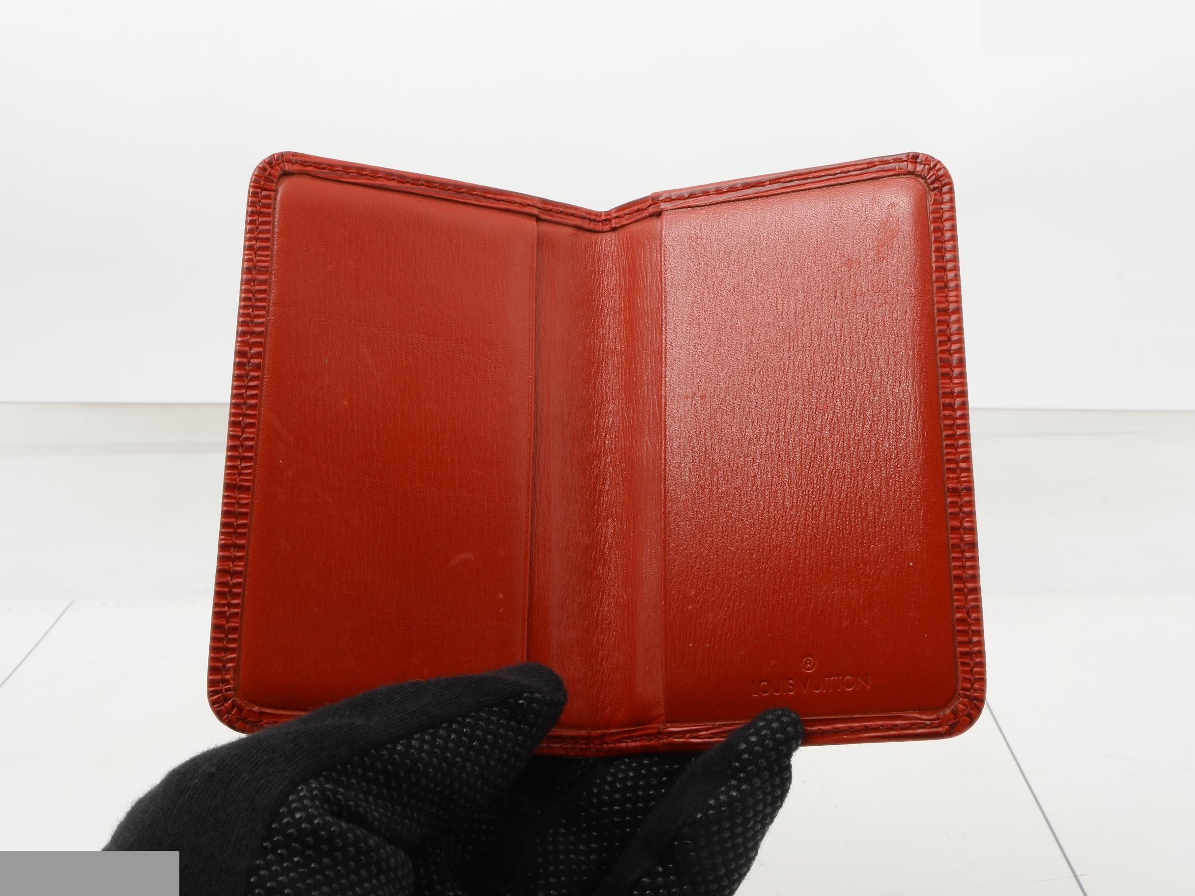 M56577 Pochette Carte Visite Castilian Red — view 4