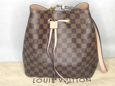 Damier ID- canvas Damier Neonoe N40198 AH2159 with strap shoulder bag