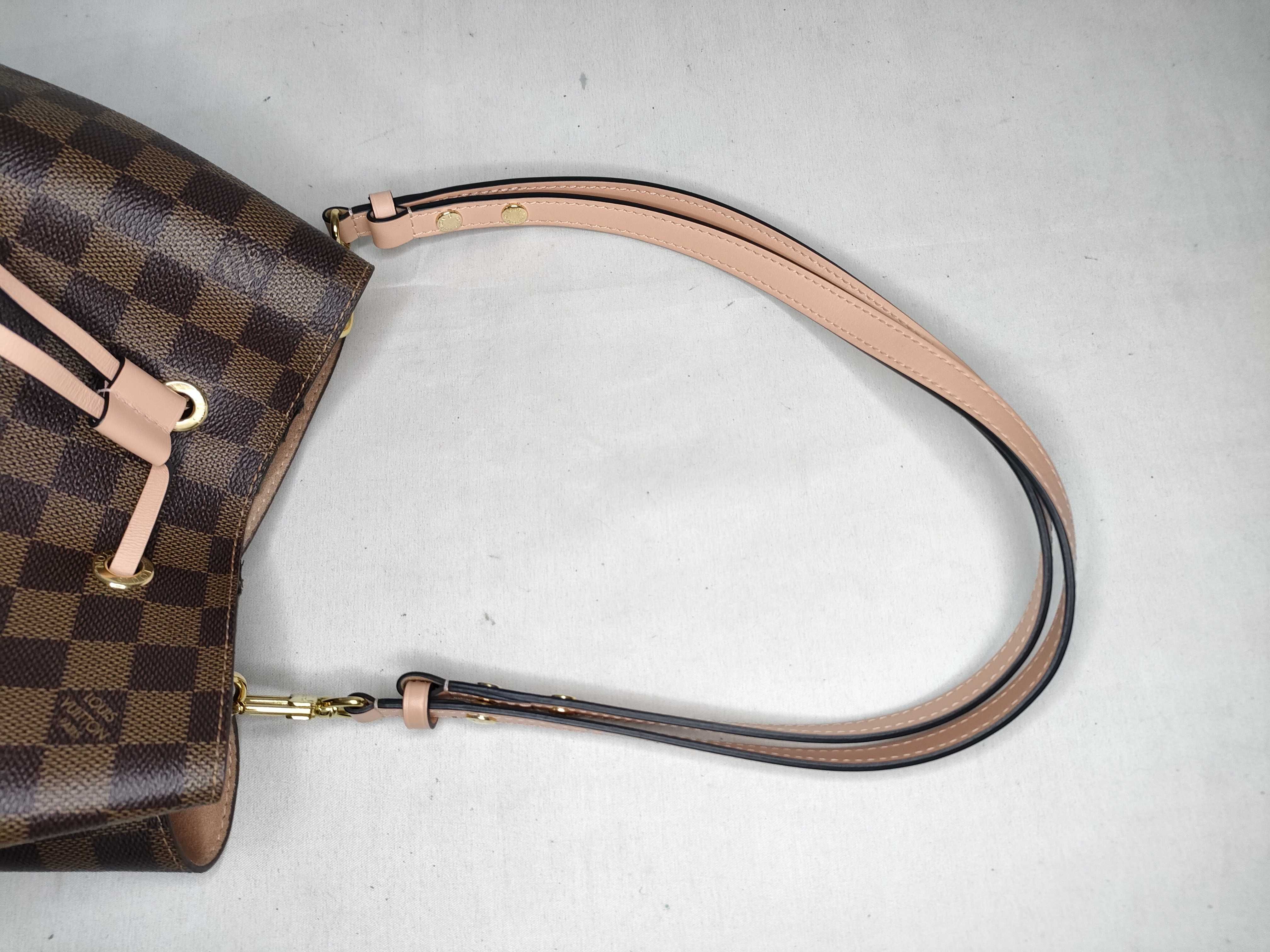 Damier ID- canvas Damier Neonoe N40198 AH2159 with strap shoulder bag — view 3