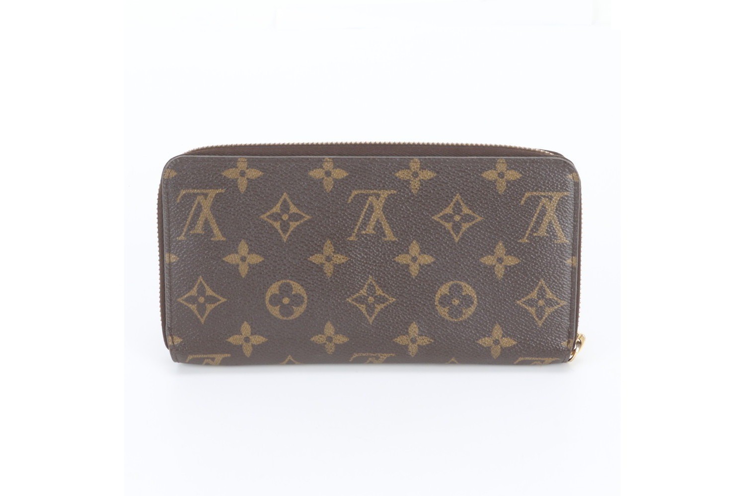 Monogram Zippy Wallet M41895 Leather Long Wallet — view 2