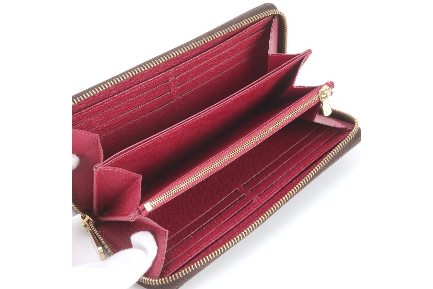 Monogram Zippy Wallet M41895 Leather Long Wallet — view 6