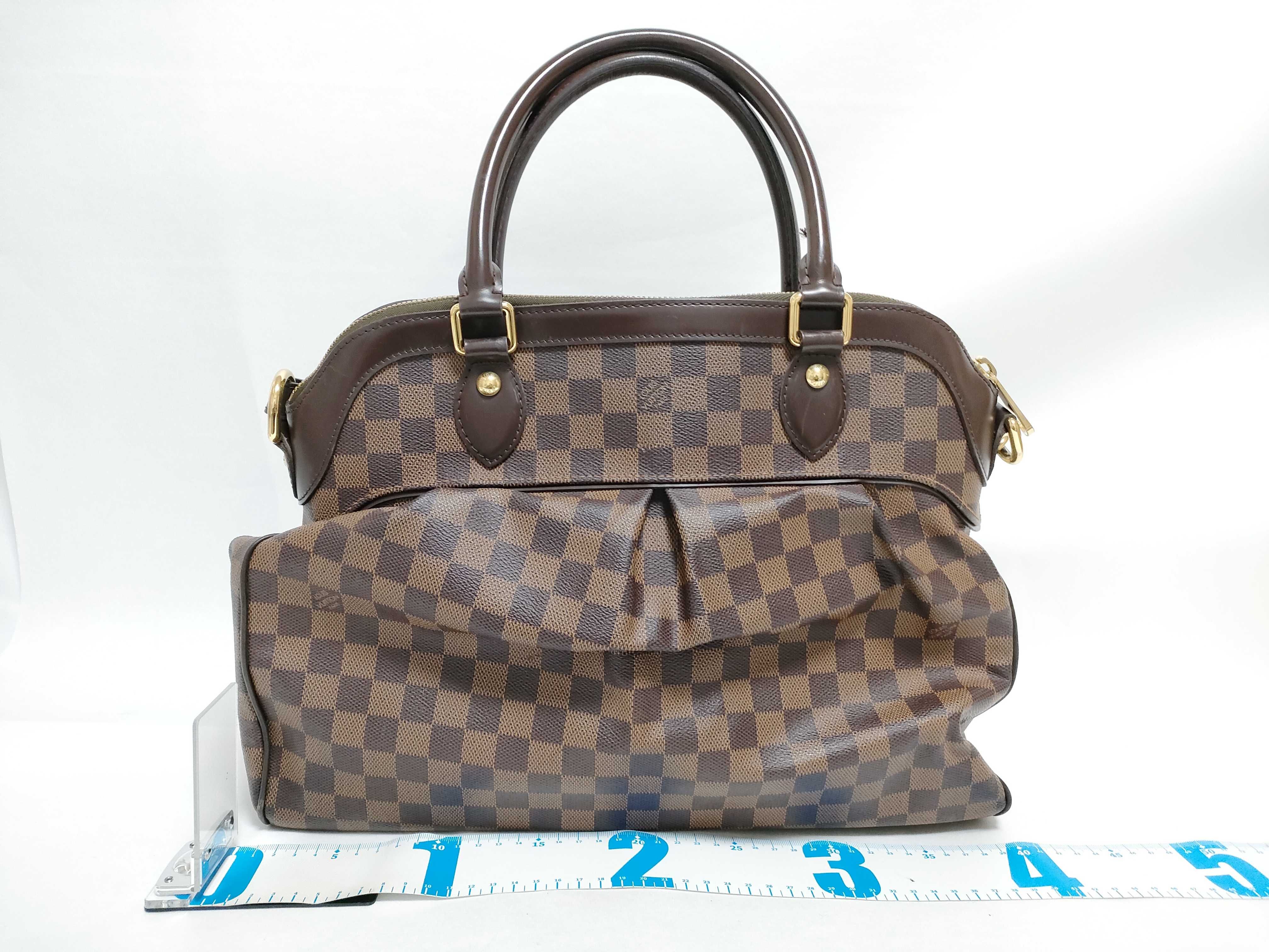 Damier ID- Damier Trevi GM N51998 Canvas Brown AR2047 - Grade B Handbag — view 2