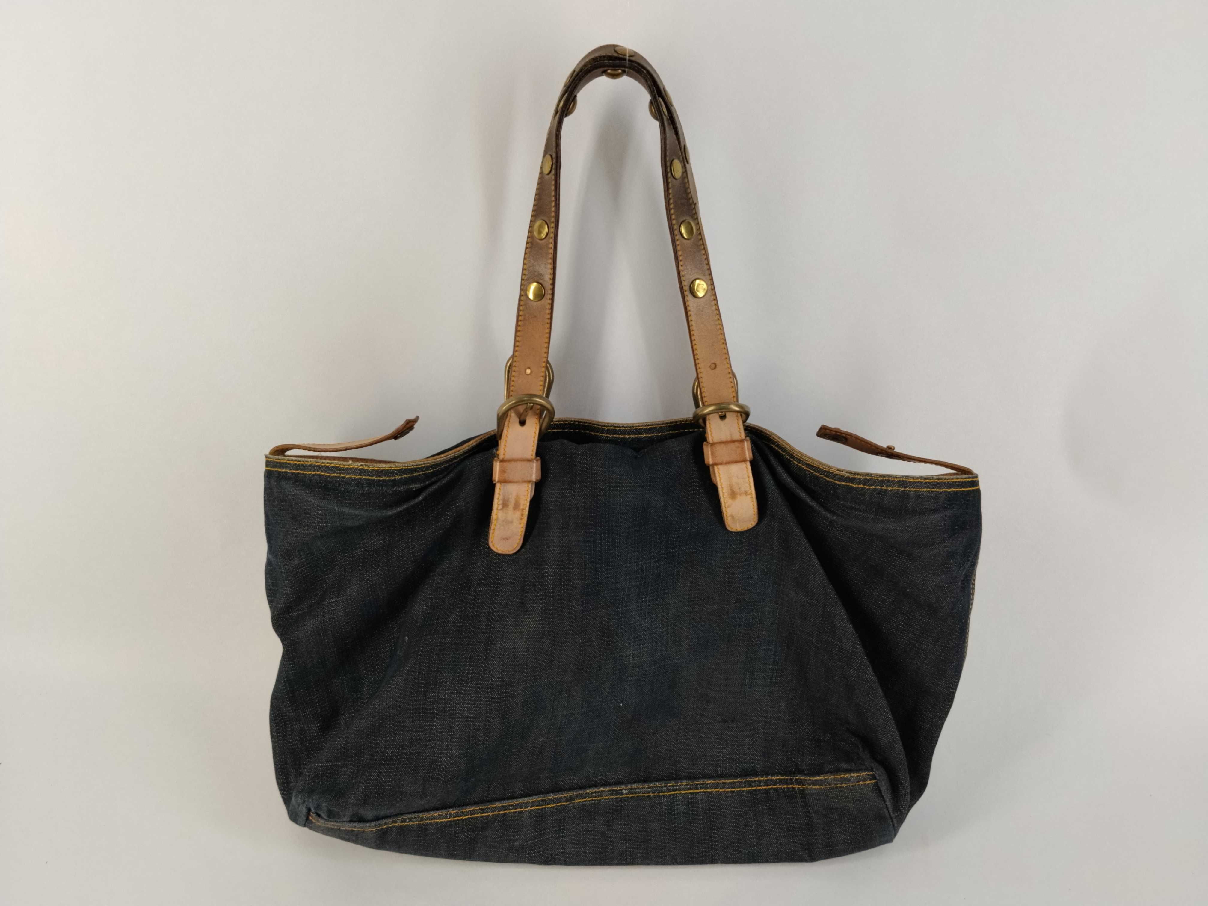 denim tote bag
