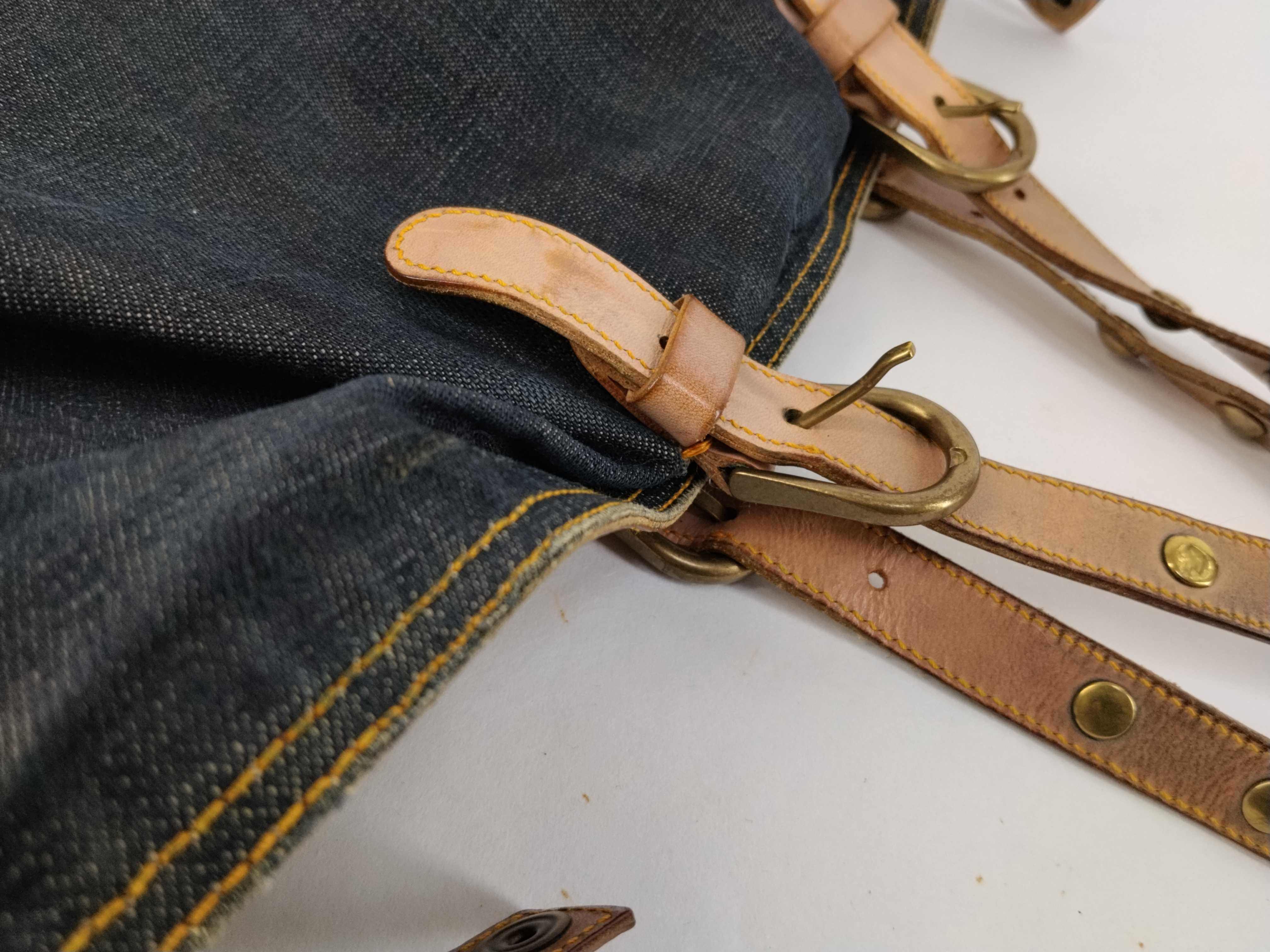 denim tote bag — view 5