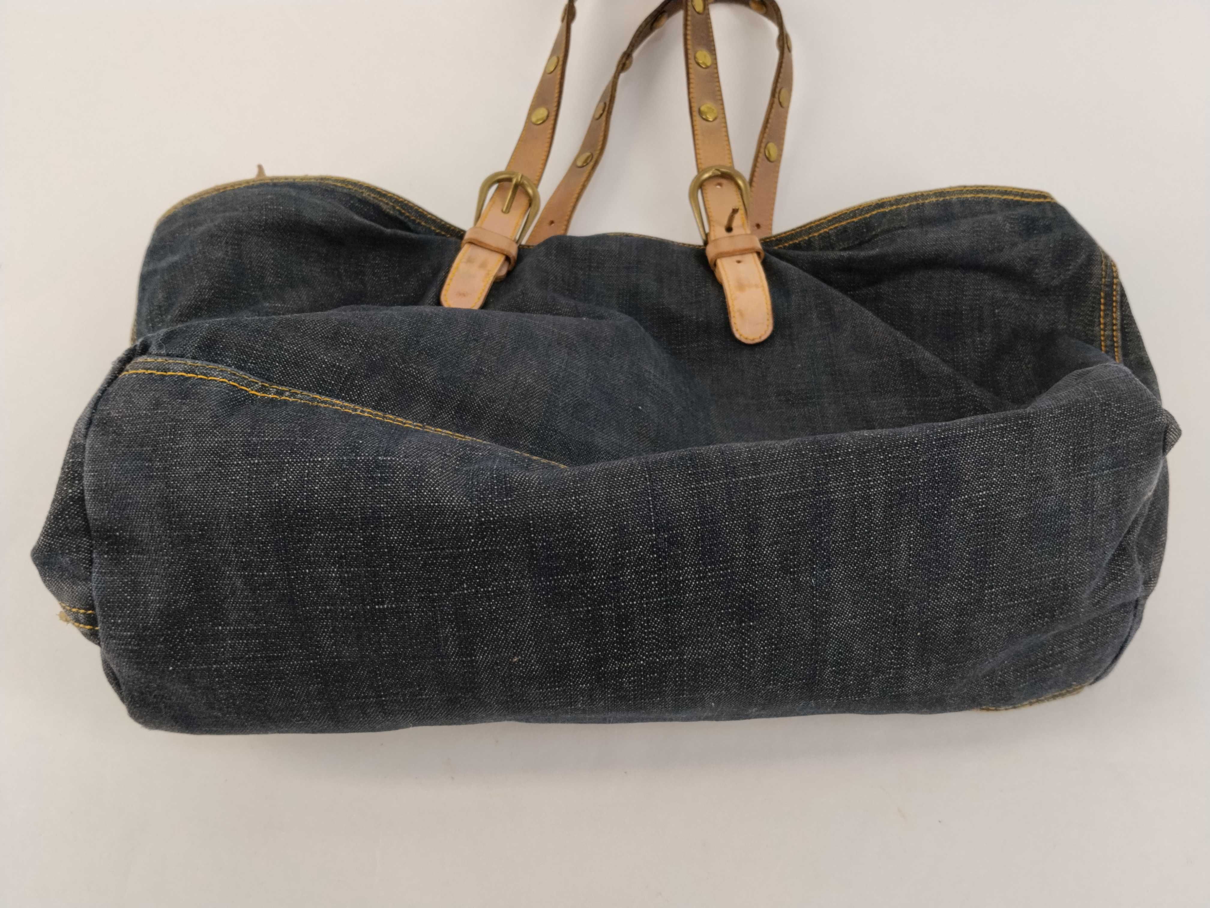 denim tote bag — view 7