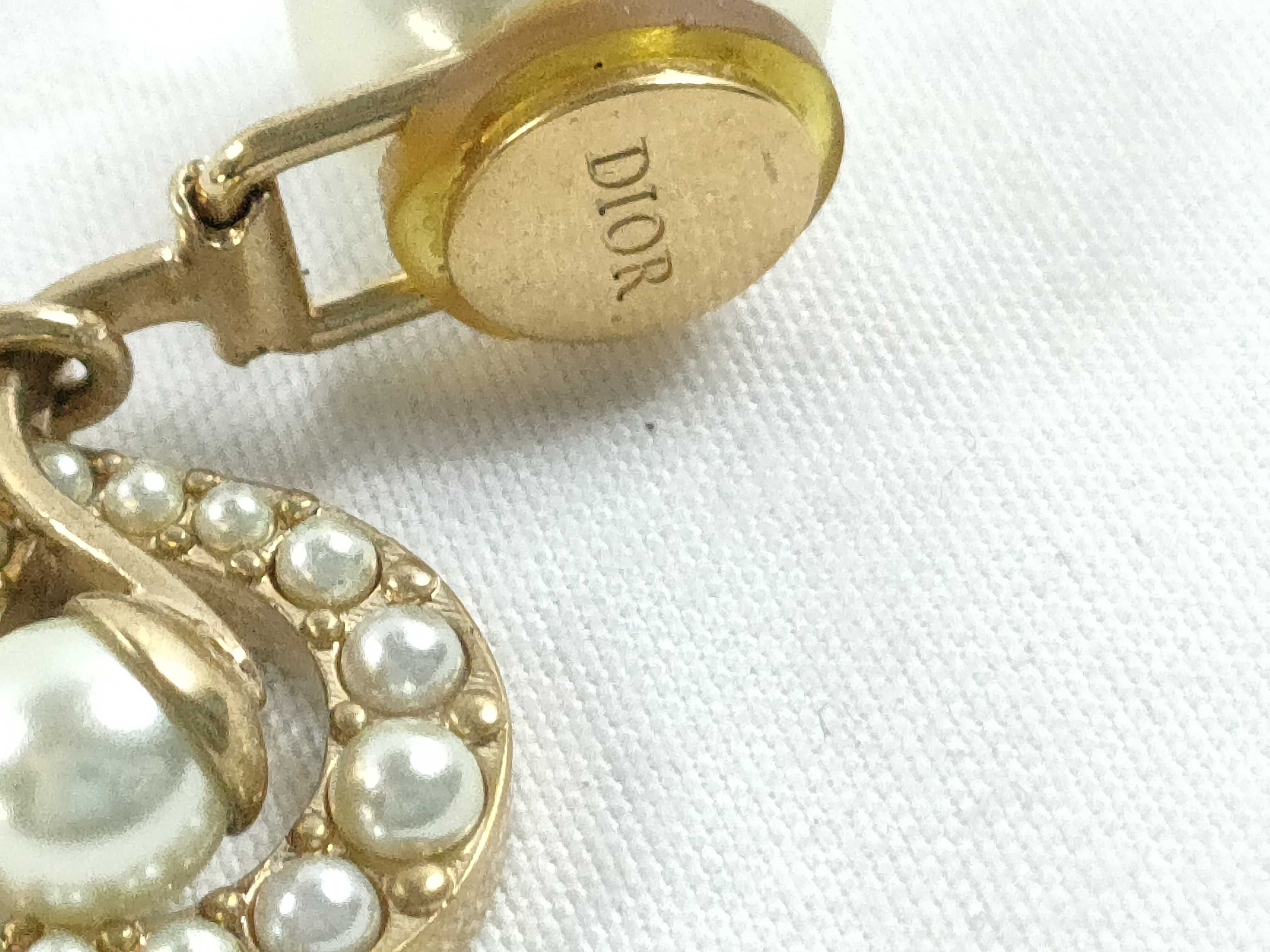 Tribal Pearl Earrings — view 6