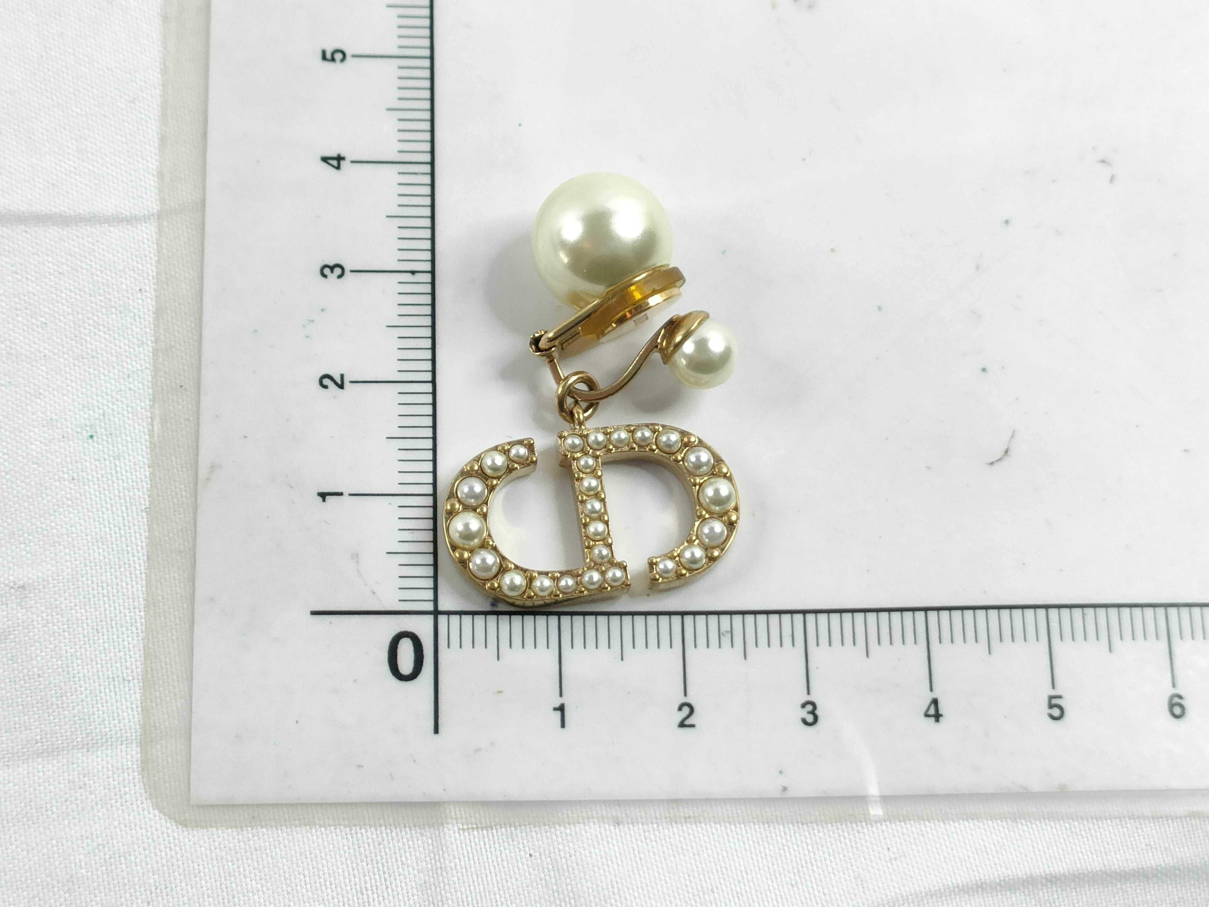 Tribal Pearl Earrings — view 8