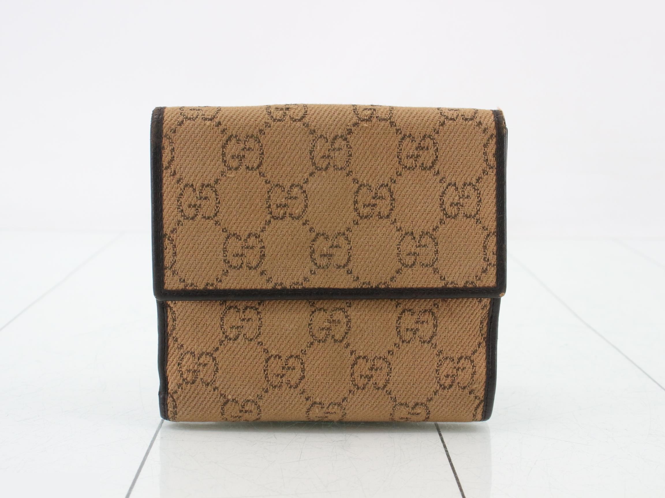 GG Canvas Folding Wallet — view 2