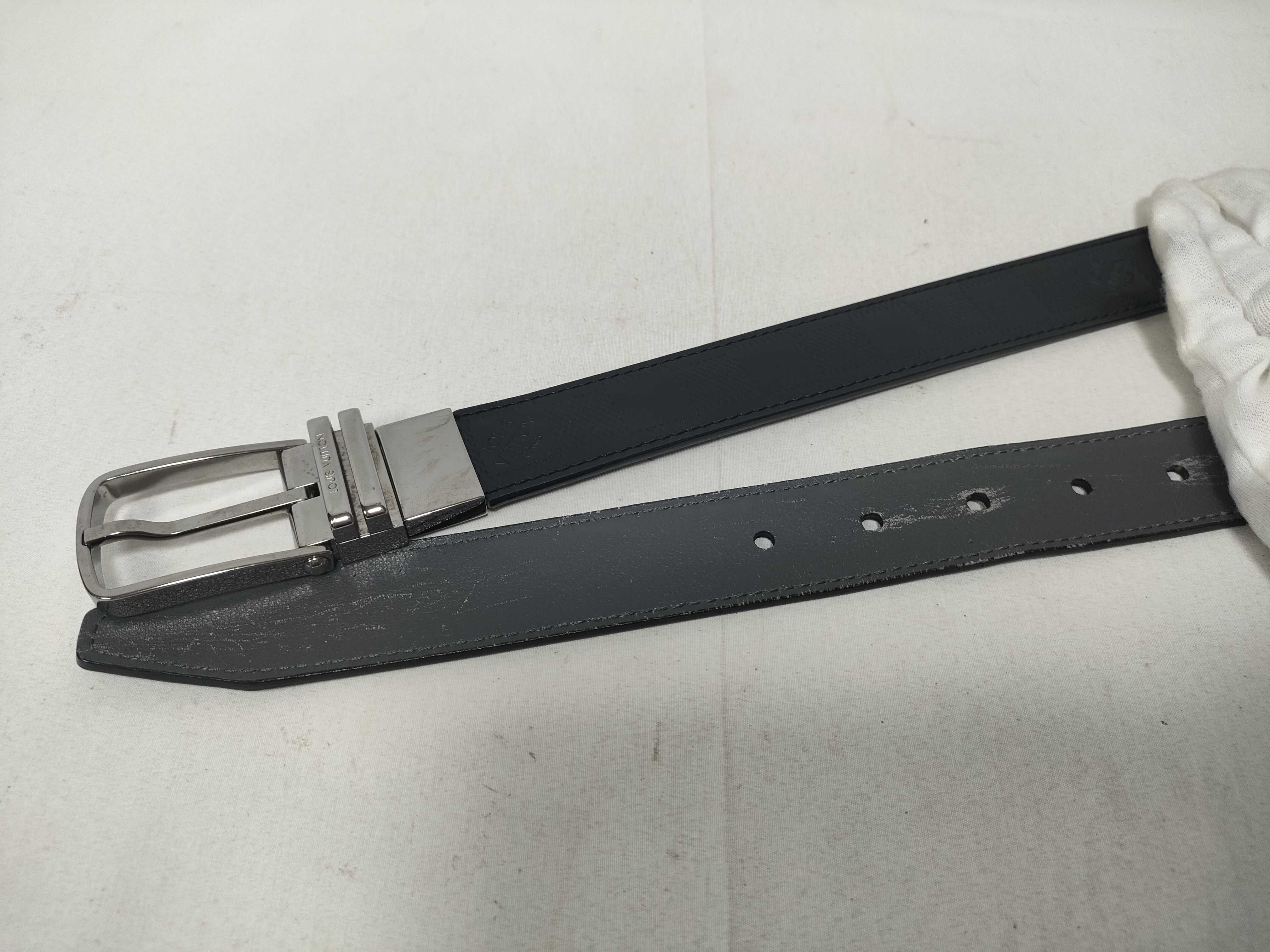 Ceinture Boston Damier Infini M9788 Belt — view 2