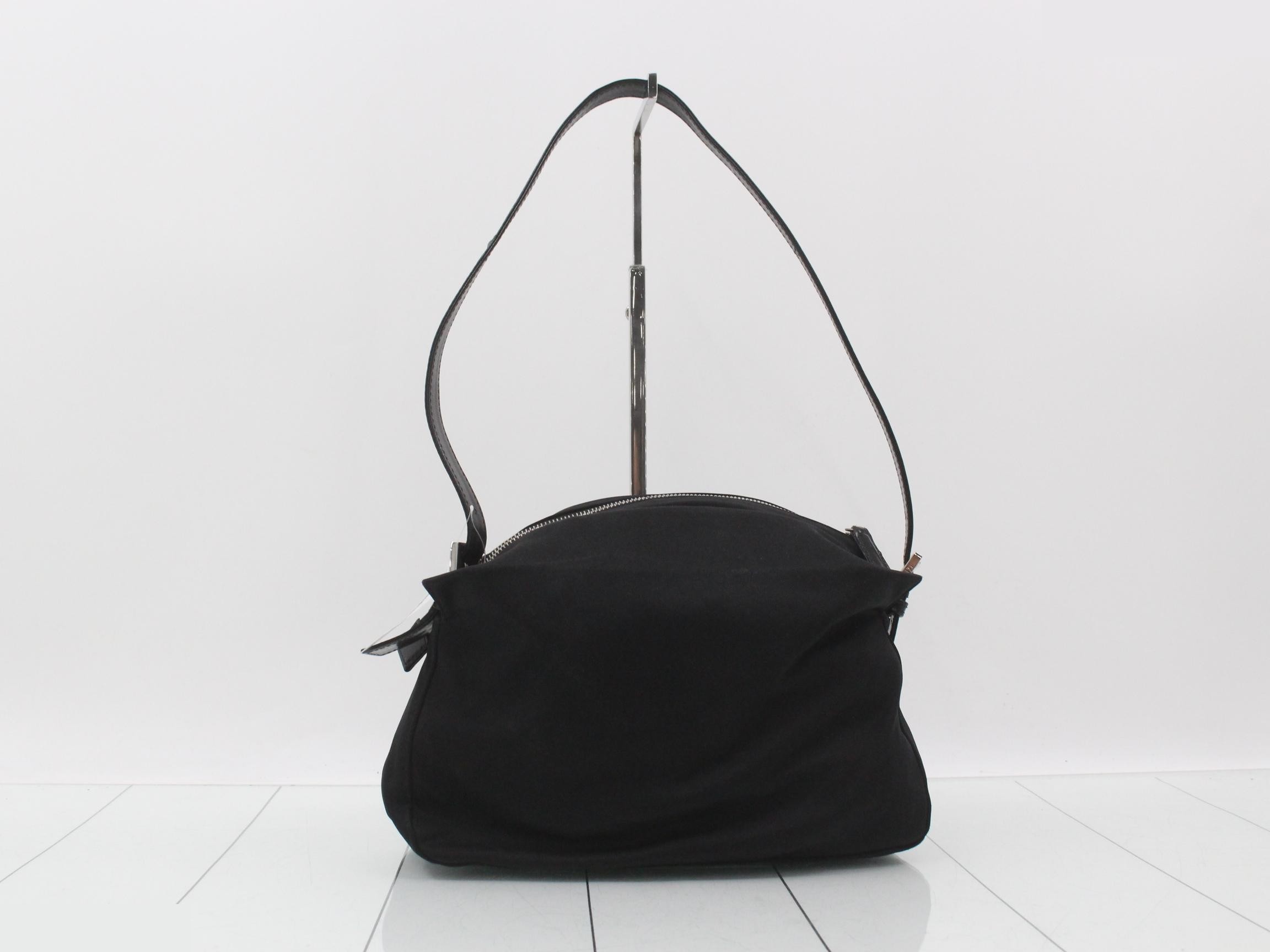 Mamma Bucket Cotton Jersey Leather Black — view 2