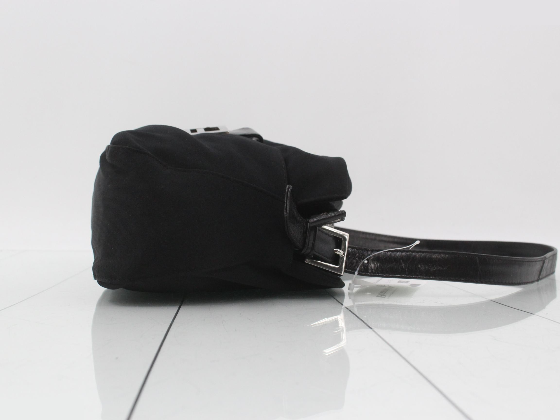 Mamma Bucket Cotton Jersey Leather Black — view 3