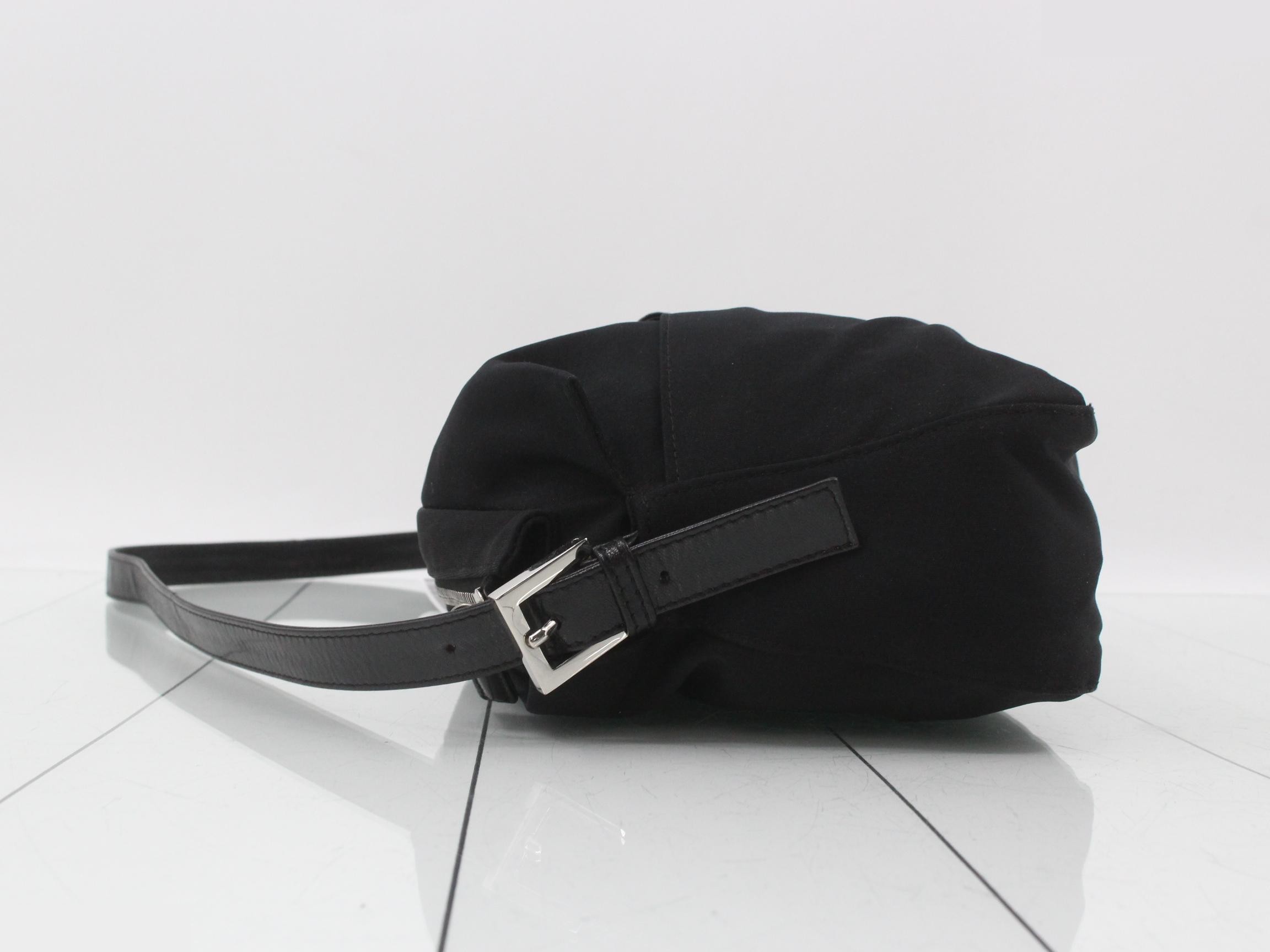 Mamma Bucket Cotton Jersey Leather Black — view 4