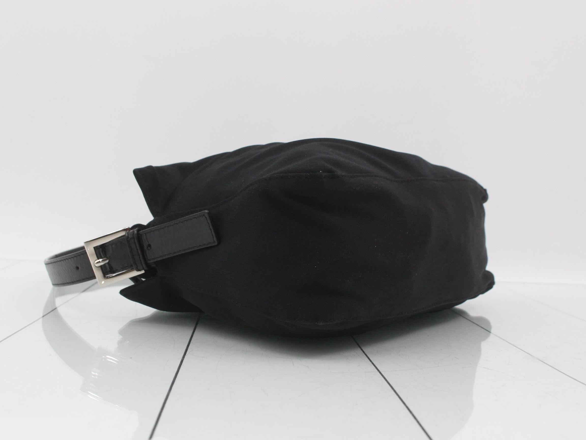 Mamma Bucket Cotton Jersey Leather Black — view 5