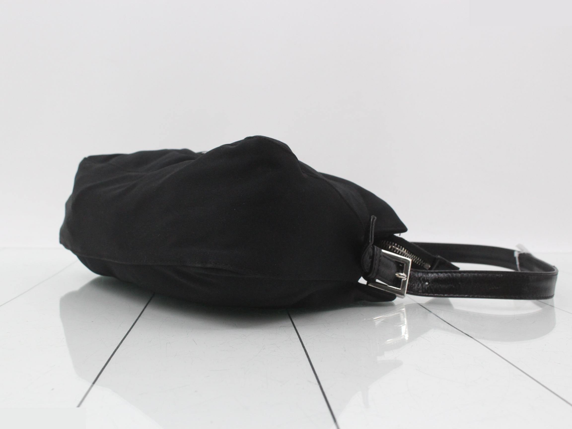 Mamma Bucket Cotton Jersey Leather Black — view 6