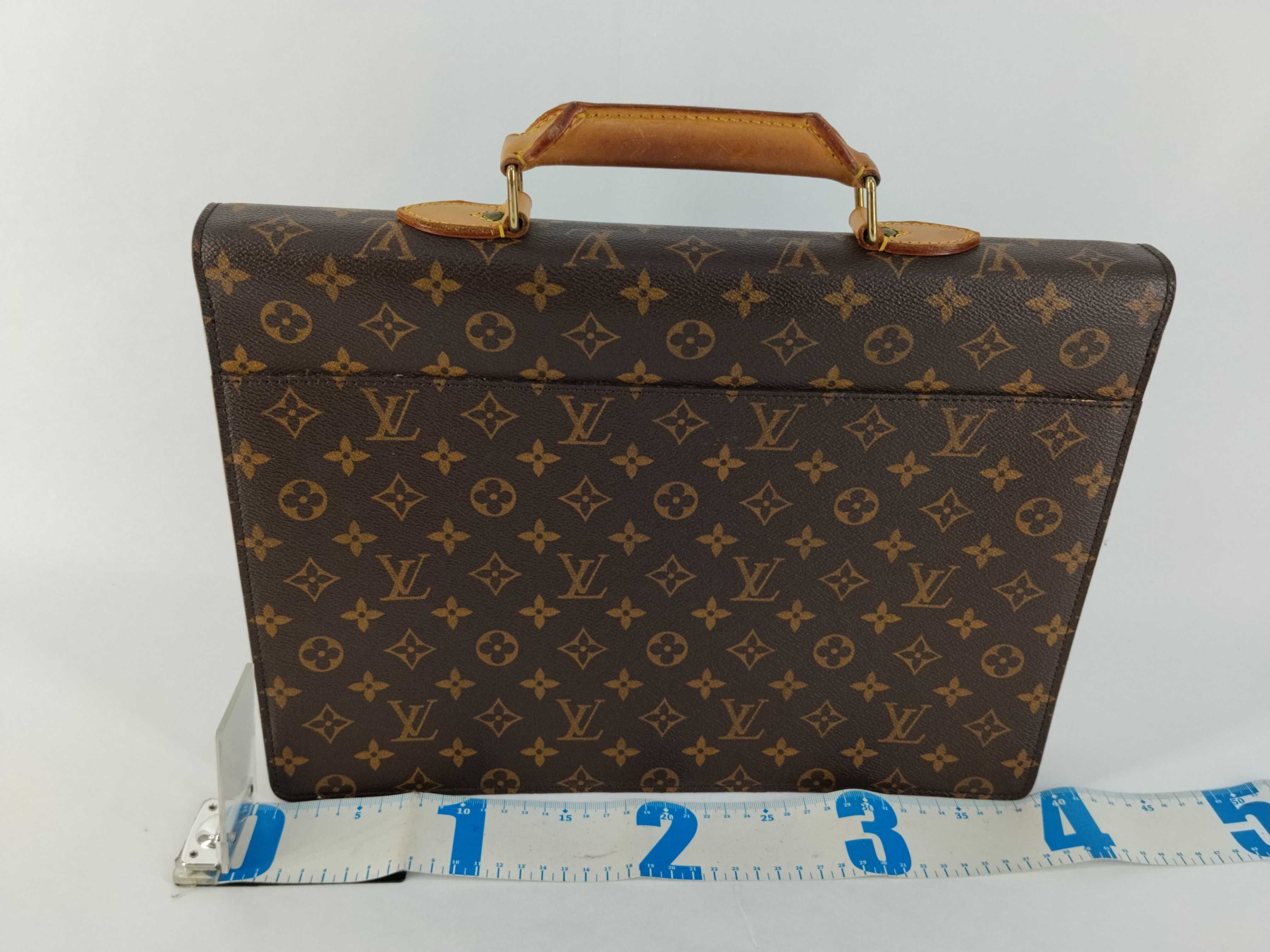 Monogram Louis Vuitton Monogram Serviette Conseiller MI1907 M53331 Business Bag — view 2