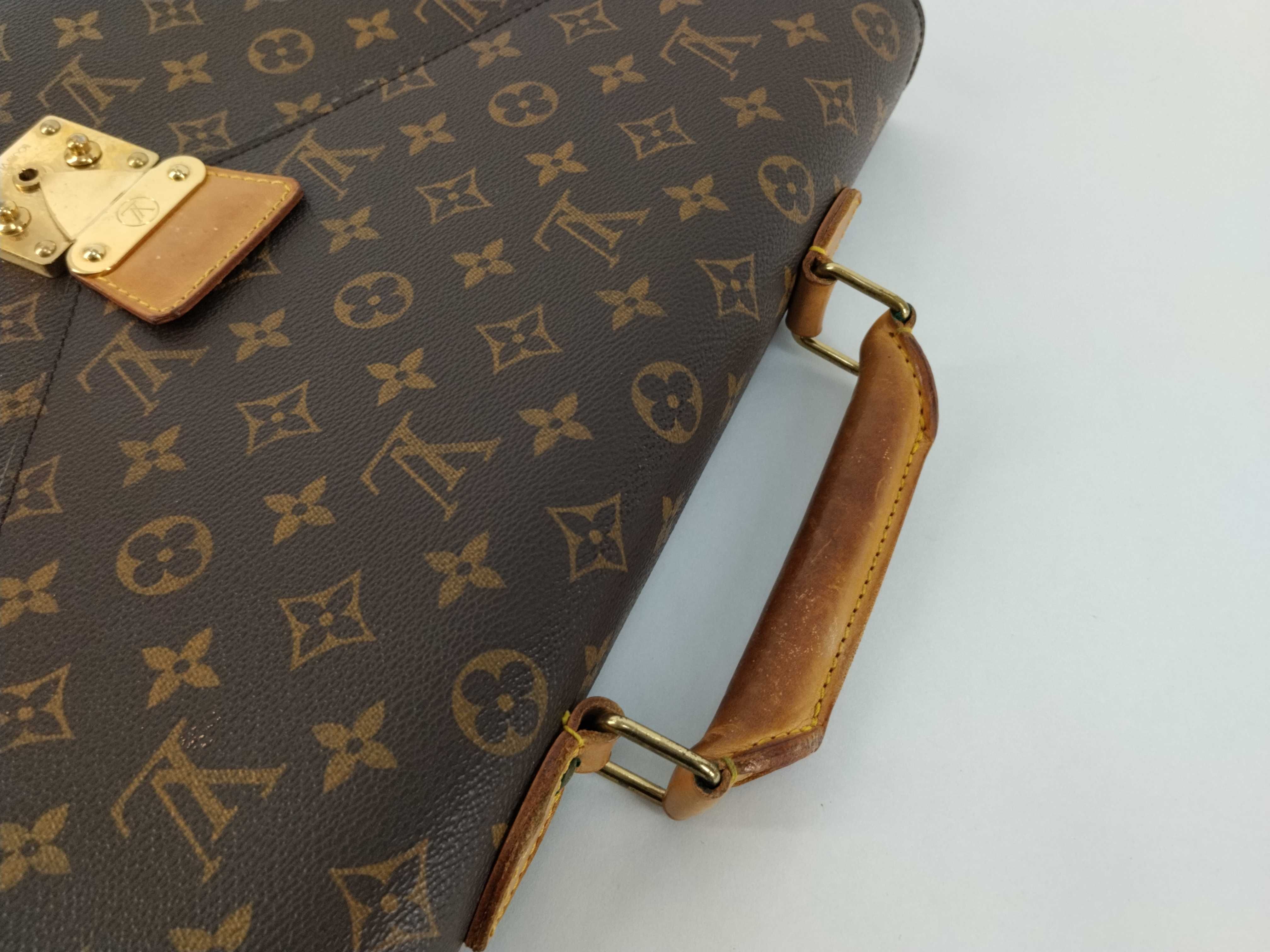 Monogram Louis Vuitton Monogram Serviette Conseiller MI1907 M53331 Business Bag — view 3