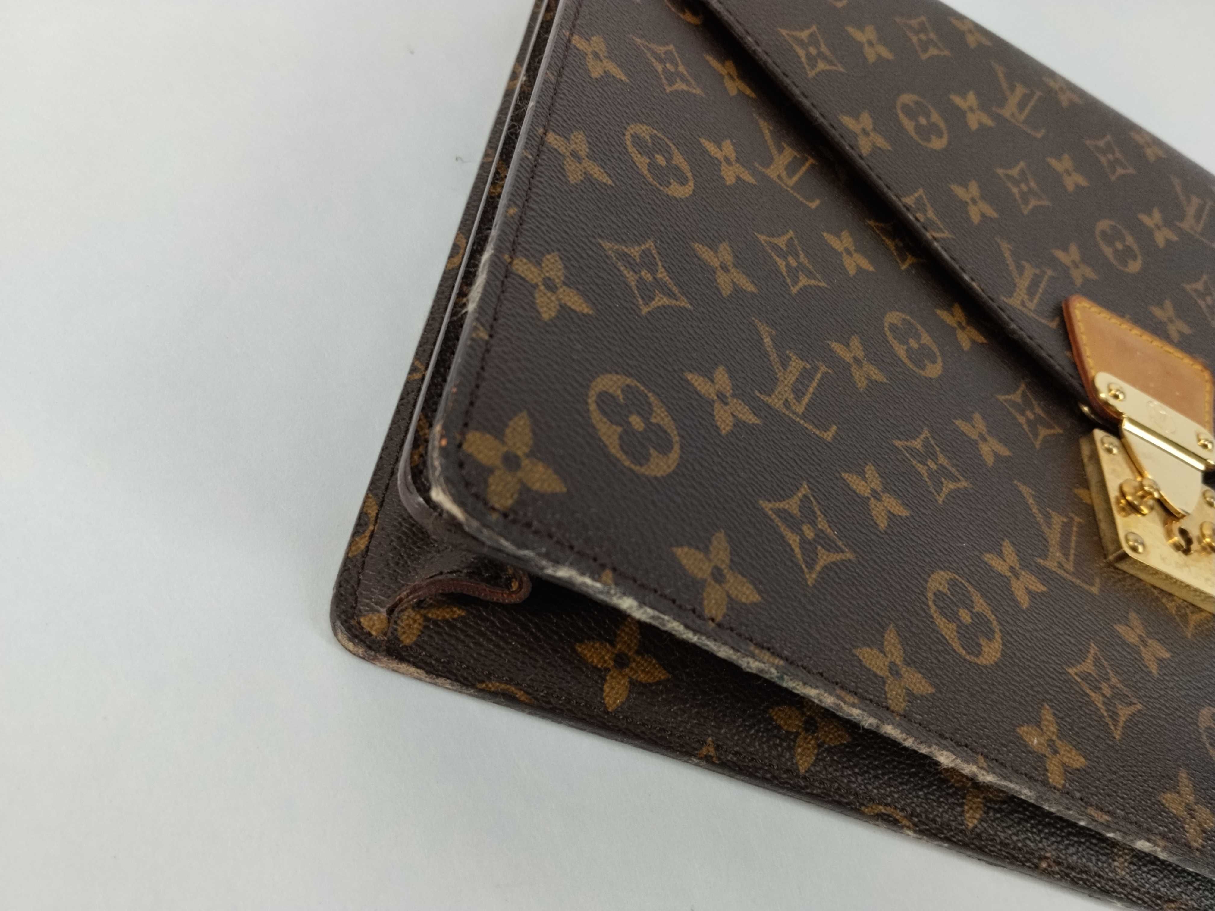Monogram Louis Vuitton Monogram Serviette Conseiller MI1907 M53331 Business Bag — view 6