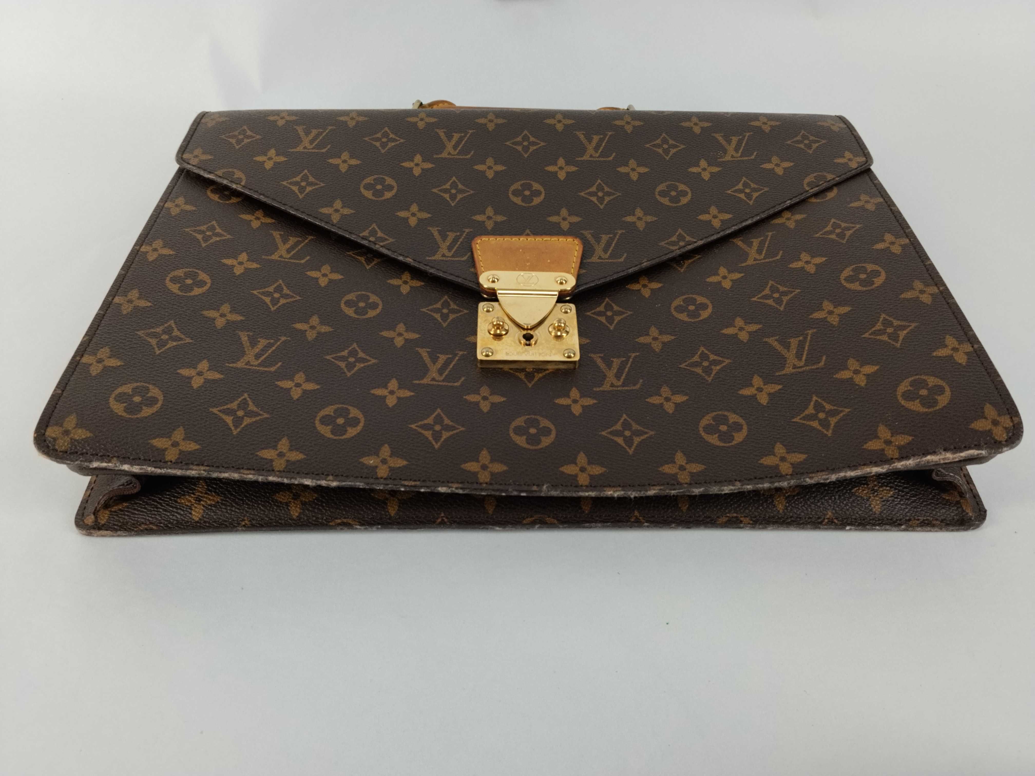 Monogram Louis Vuitton Monogram Serviette Conseiller MI1907 M53331 Business Bag — view 7