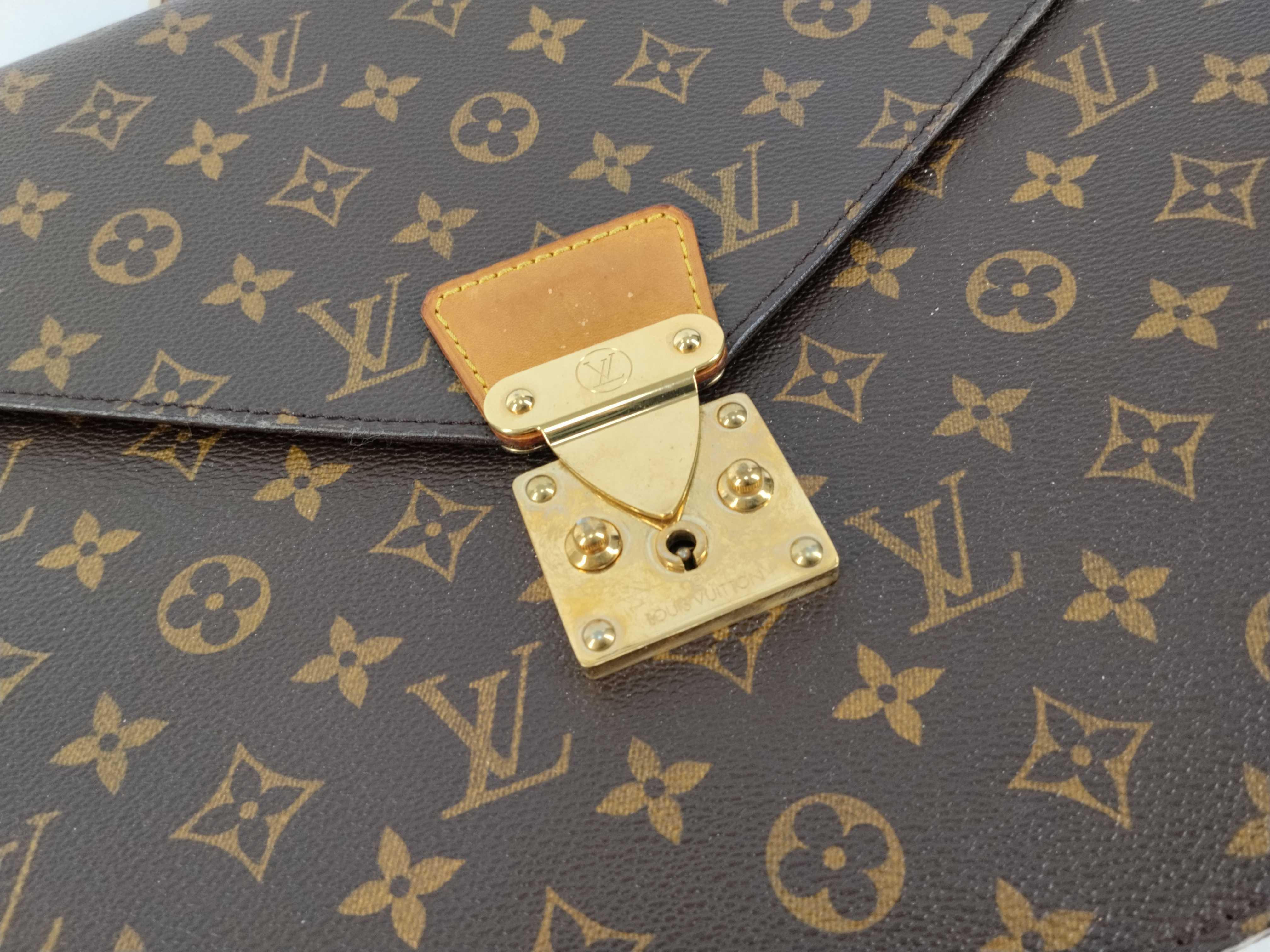 Monogram Louis Vuitton Monogram Serviette Conseiller MI1907 M53331 Business Bag — view 8