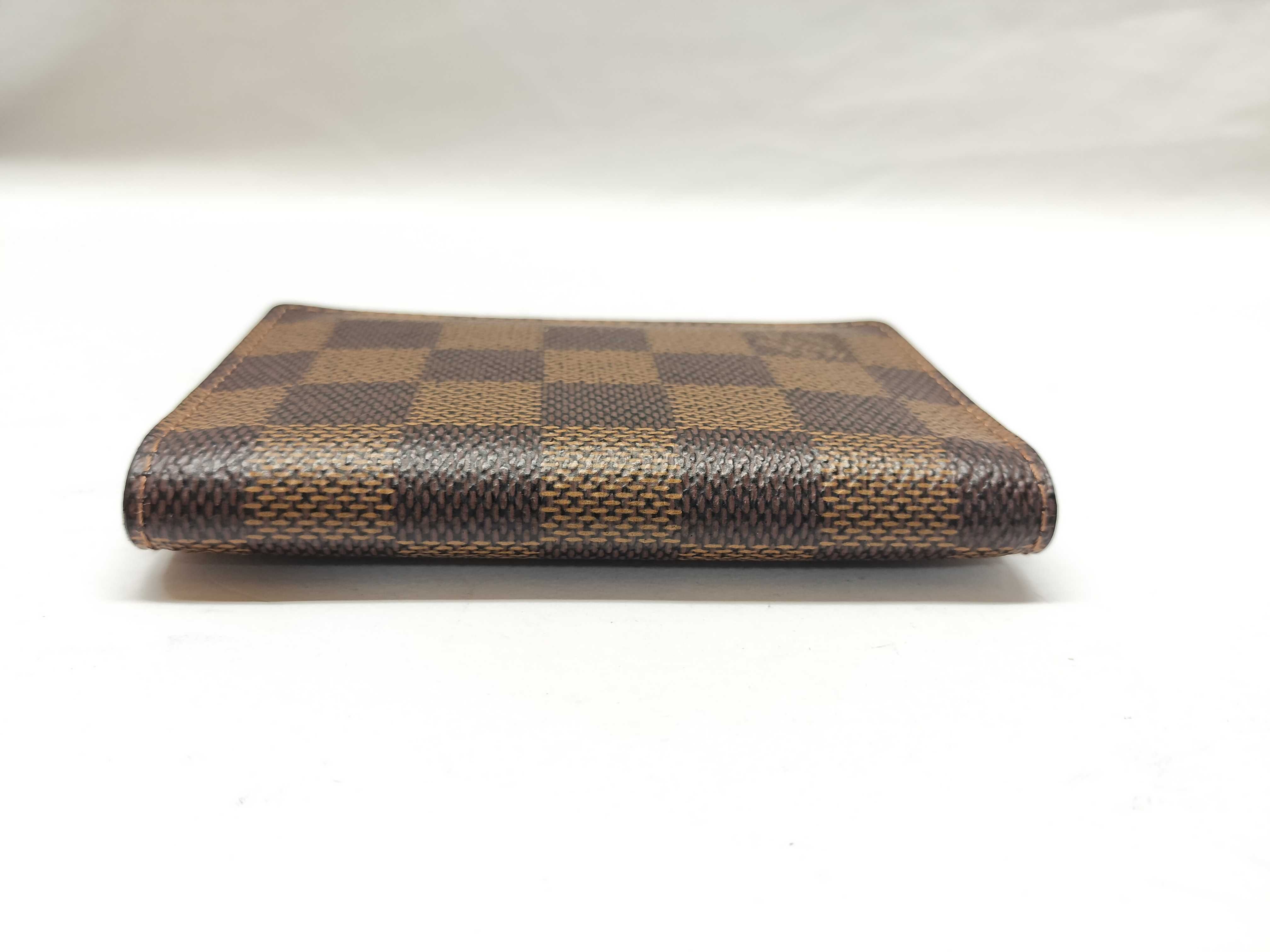Damier Card Case with Name Engraving - Card Case — view 4