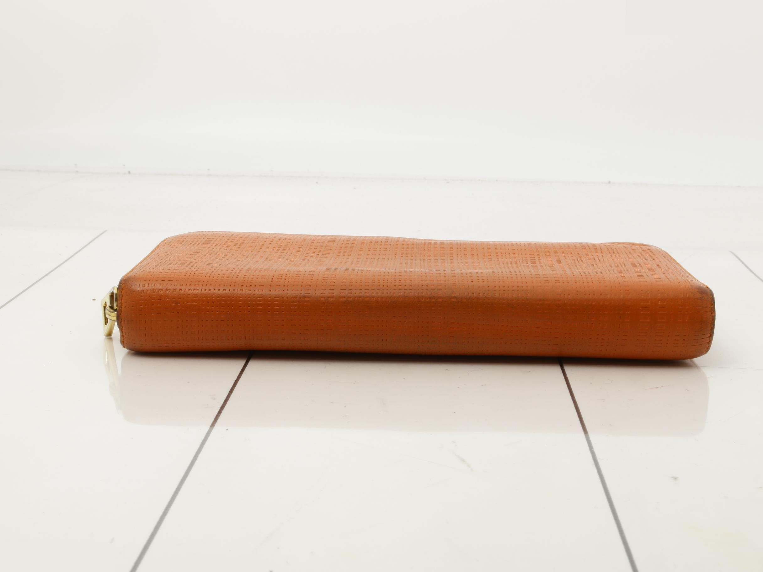 Anagram Long Wallet, Orange — view 3