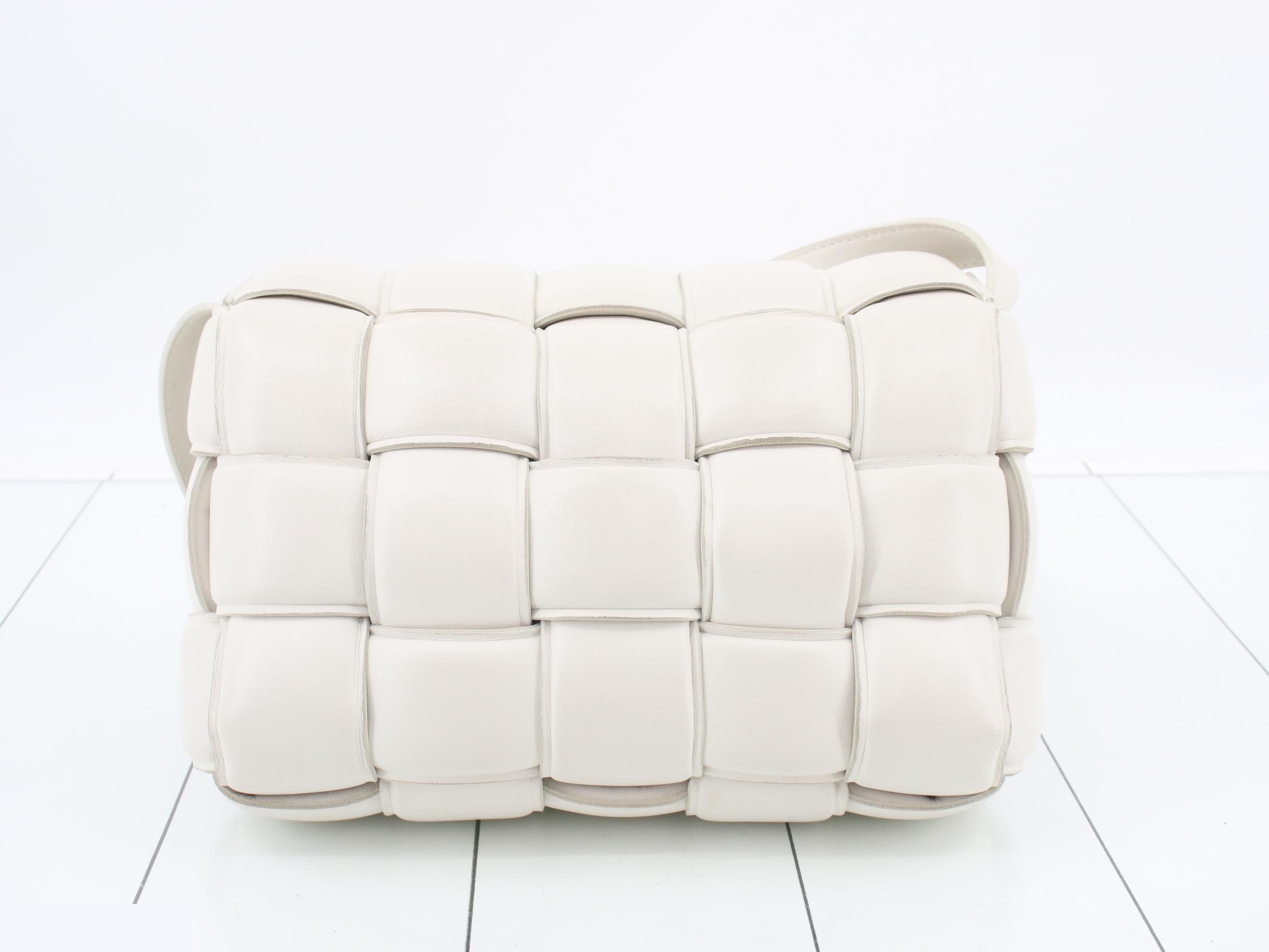 Intrecciato Padded Cassette Shoulder Bag — view 2