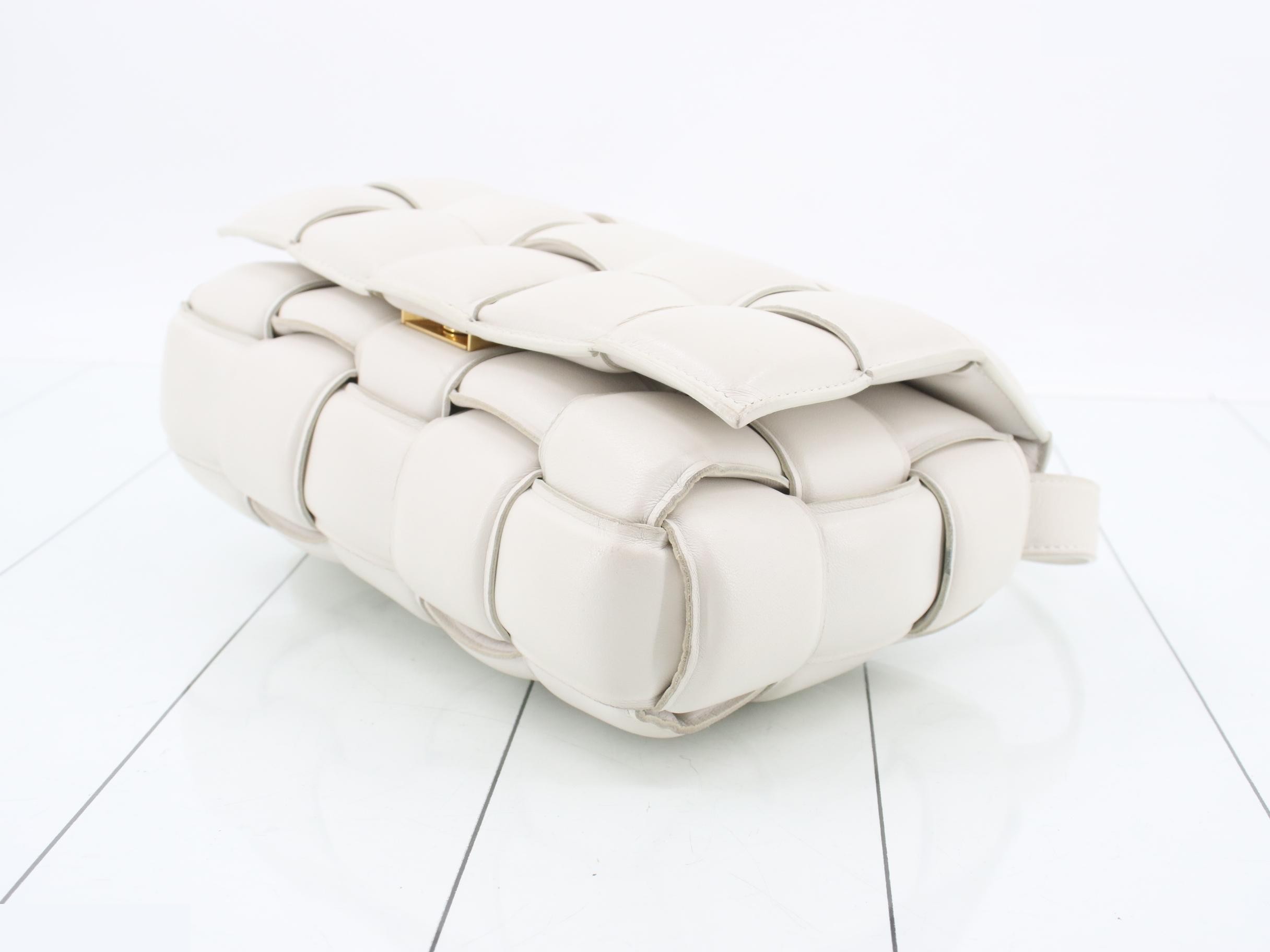 Intrecciato Padded Cassette Shoulder Bag — view 6