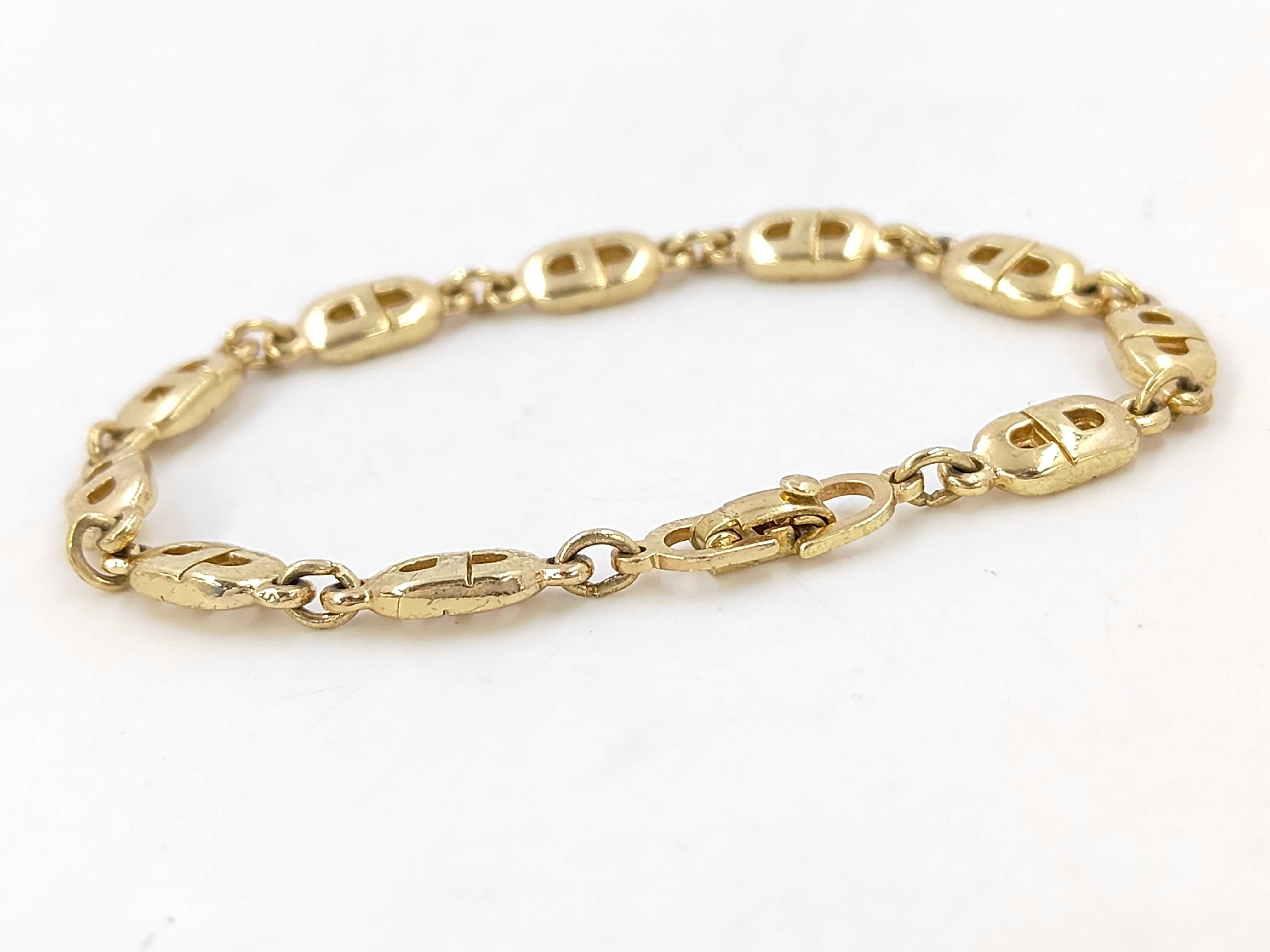 gold bracelet/bangle — view 3