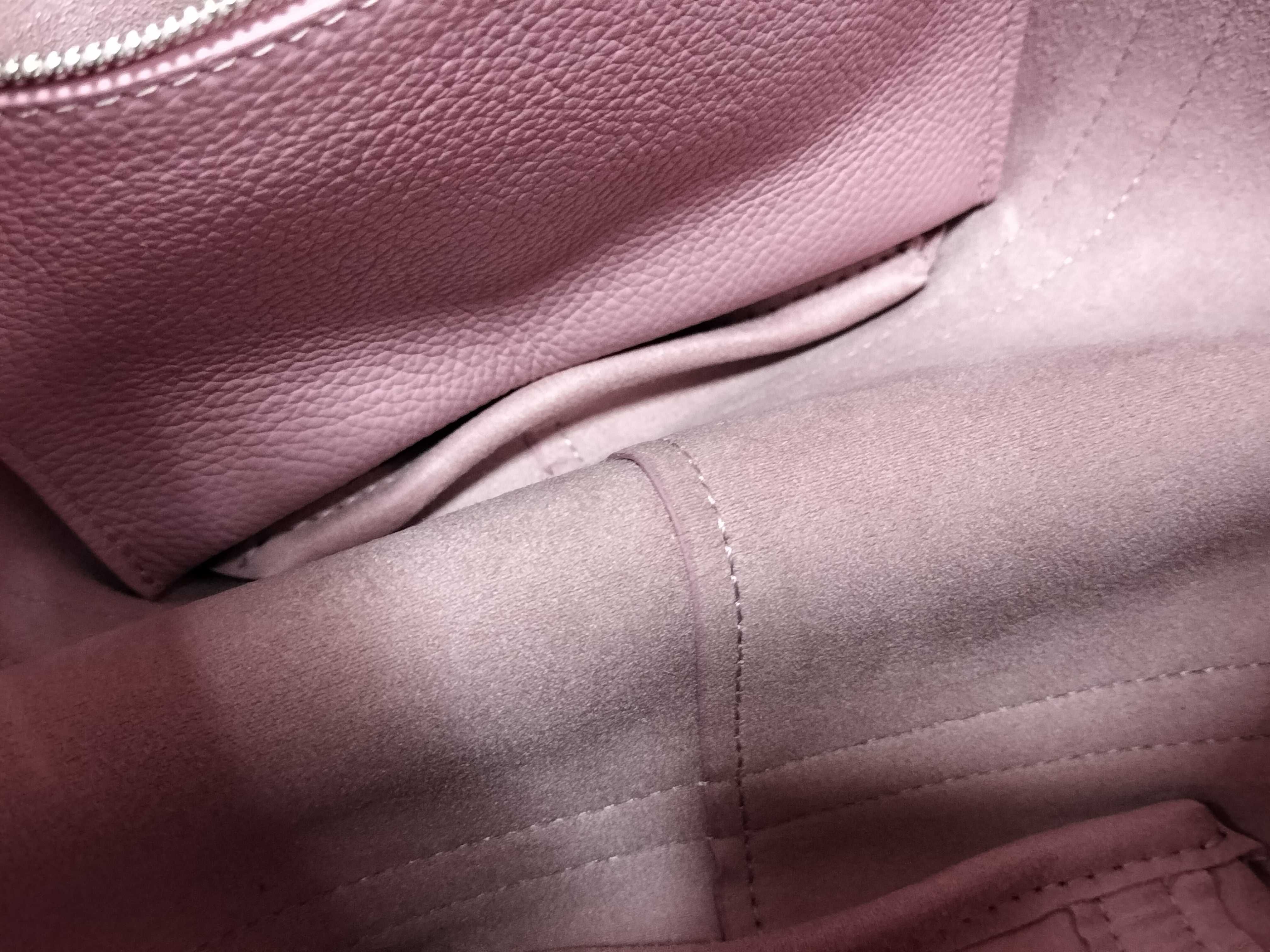 Pink Calfskin Everyday Tote XS North-South 2-Way Handbag — view 13