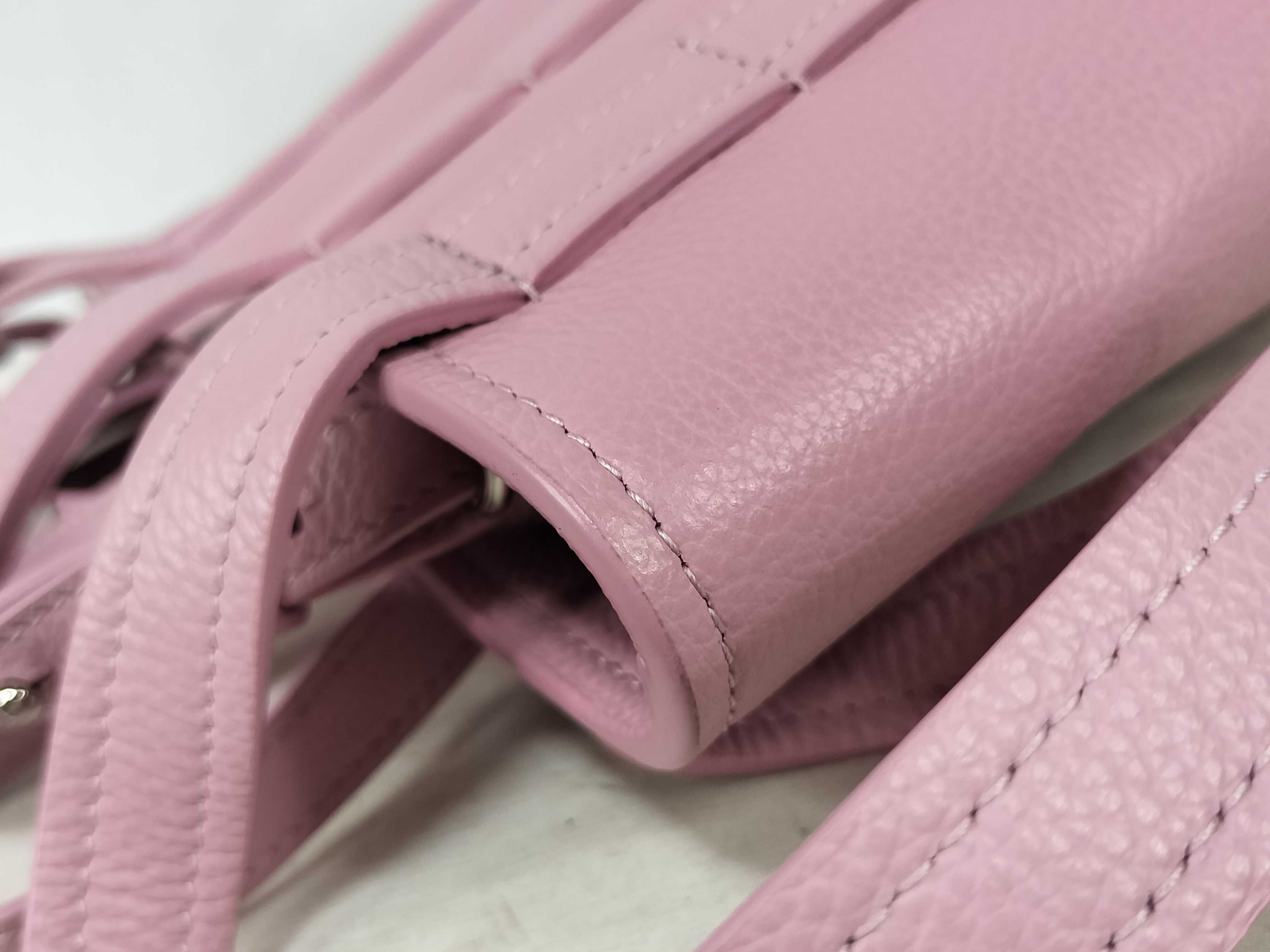 Pink Calfskin Everyday Tote XS North-South 2-Way Handbag — view 14