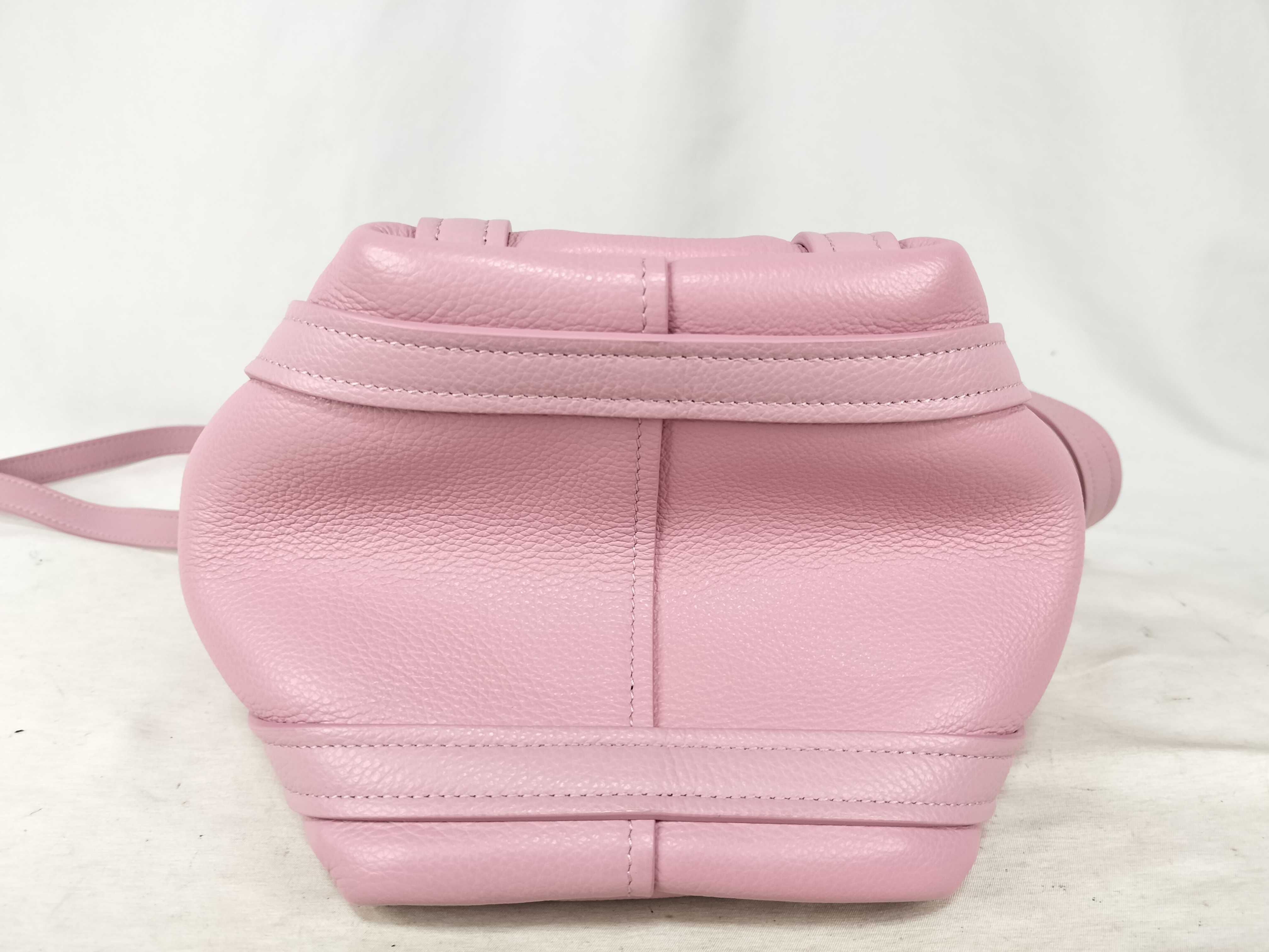 Pink Calfskin Everyday Tote XS North-South 2-Way Handbag — view 8