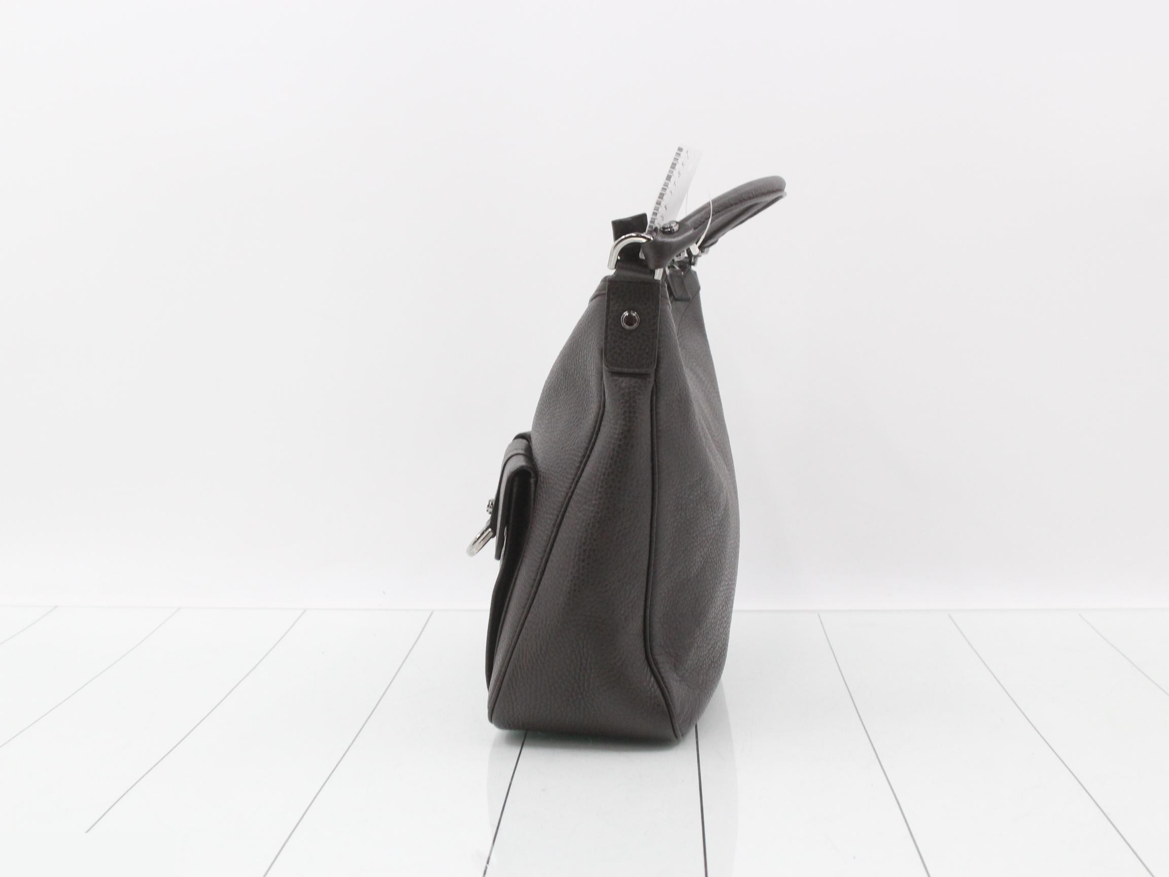 Abbey Leather Shoulder Bag — view 3