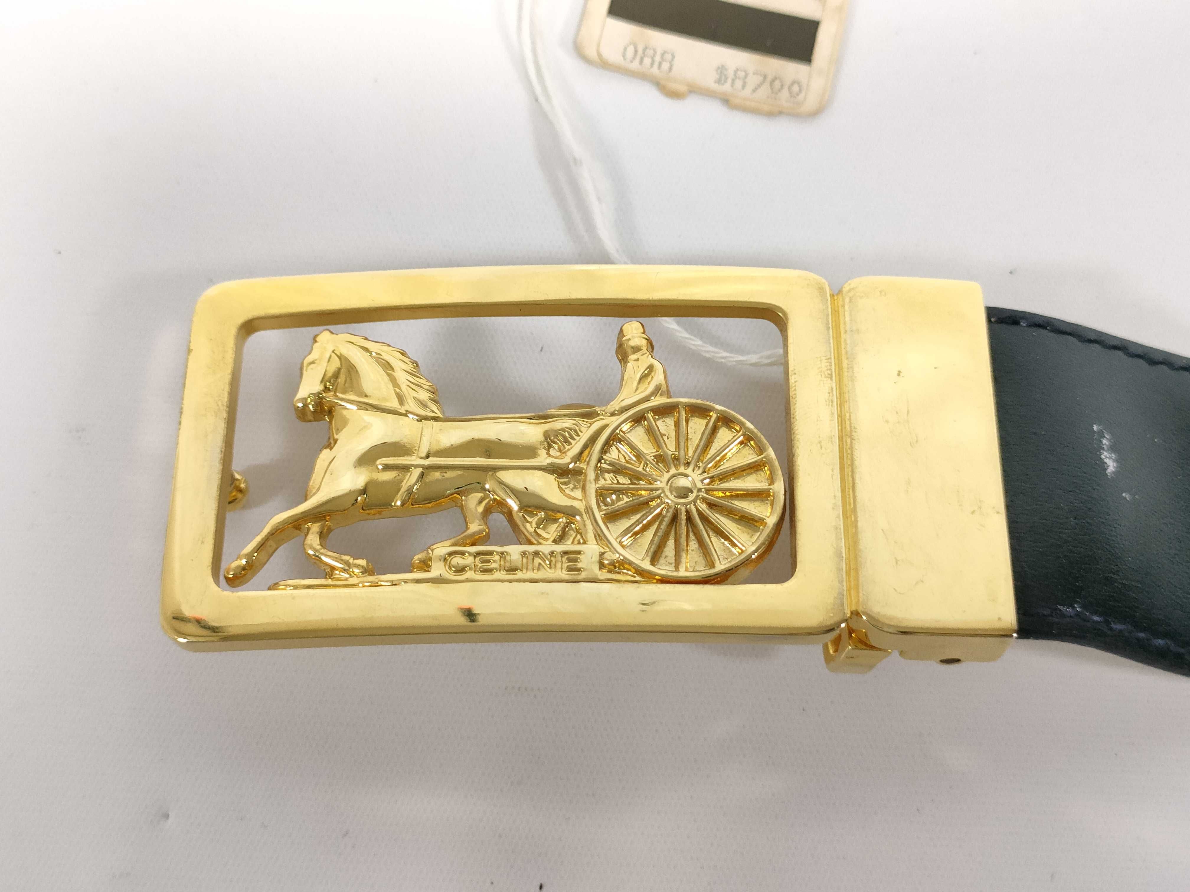 carriage buckle belt — view 2