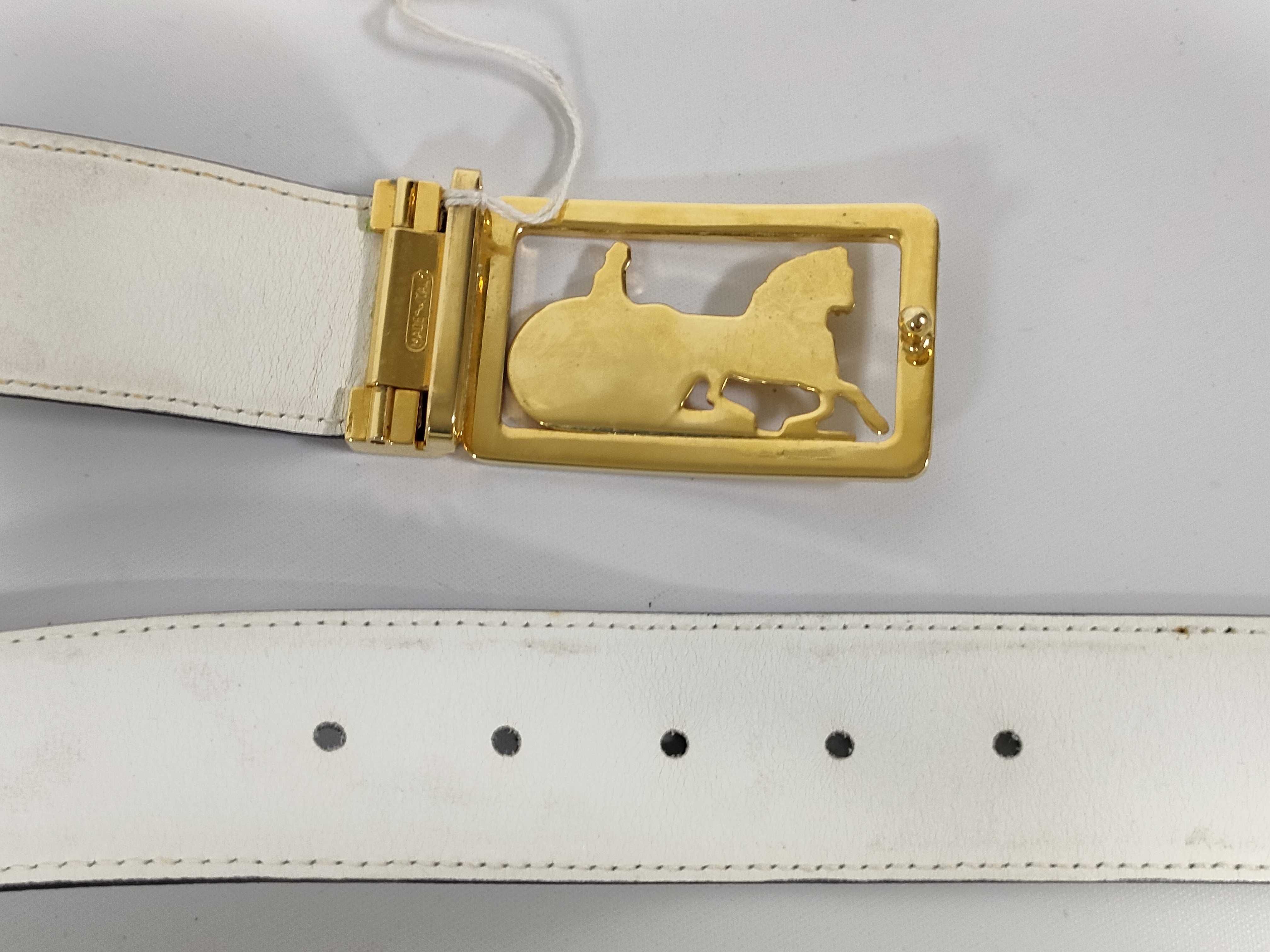 carriage buckle belt — view 3
