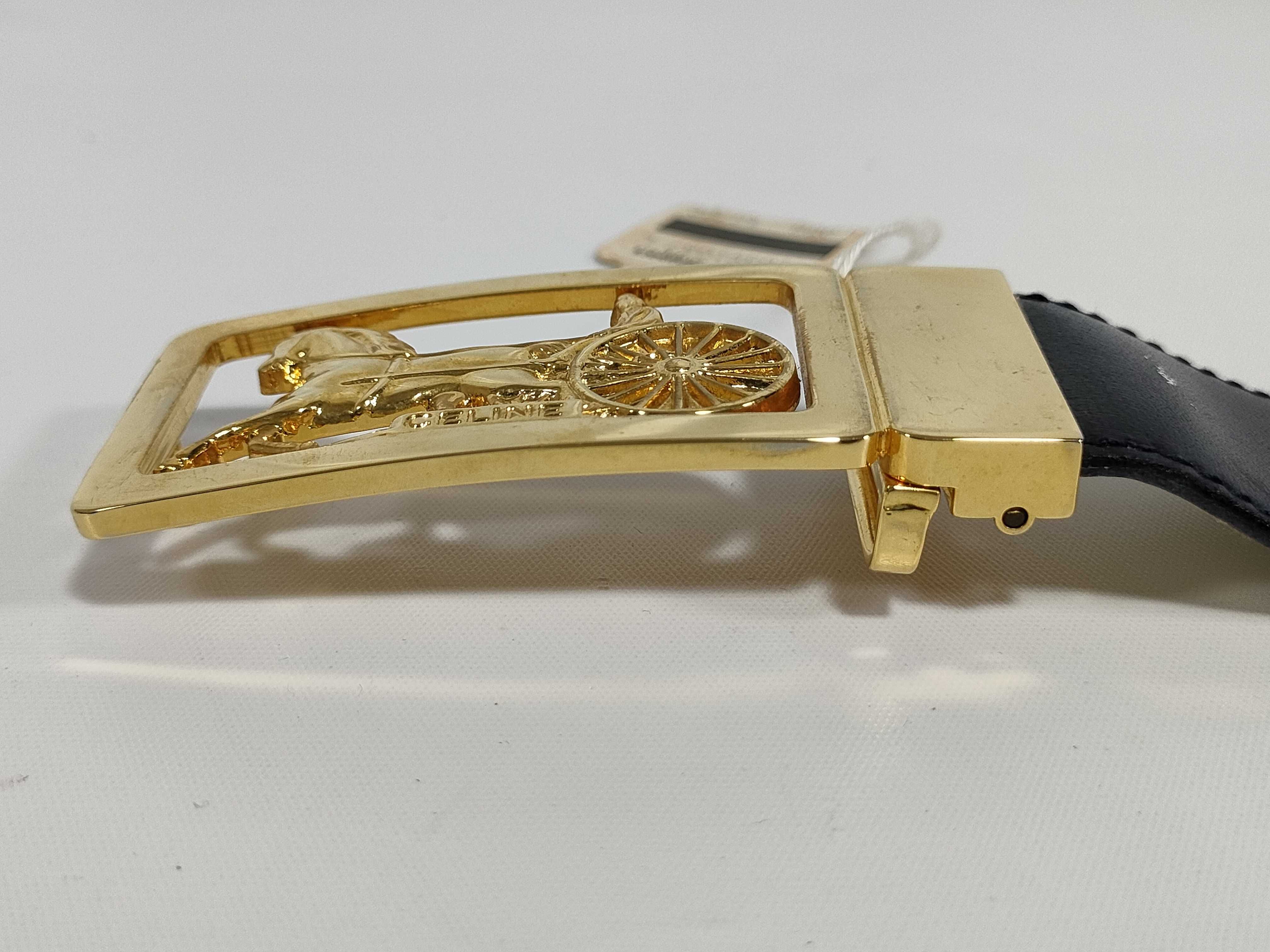 carriage buckle belt — view 4