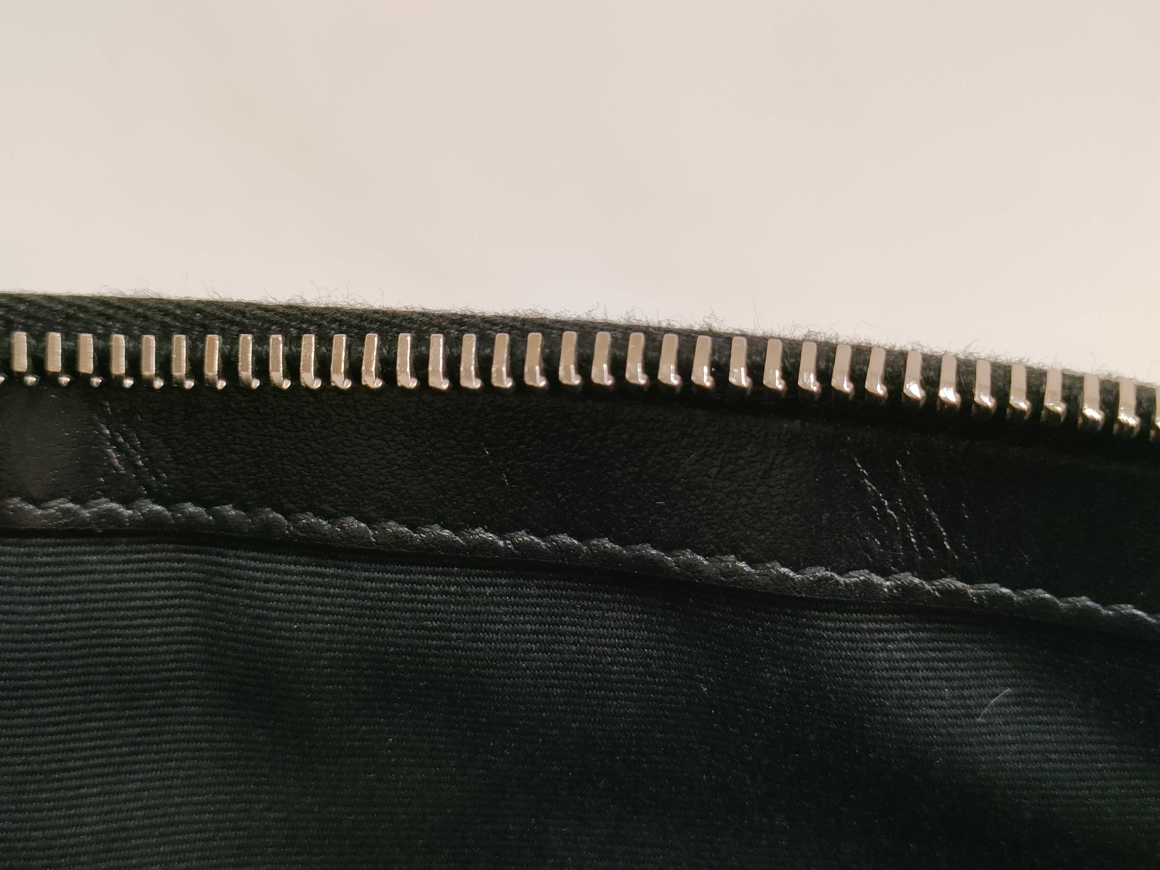 Matelasse Clutch Black Silver Hardware Second Bag — view 15