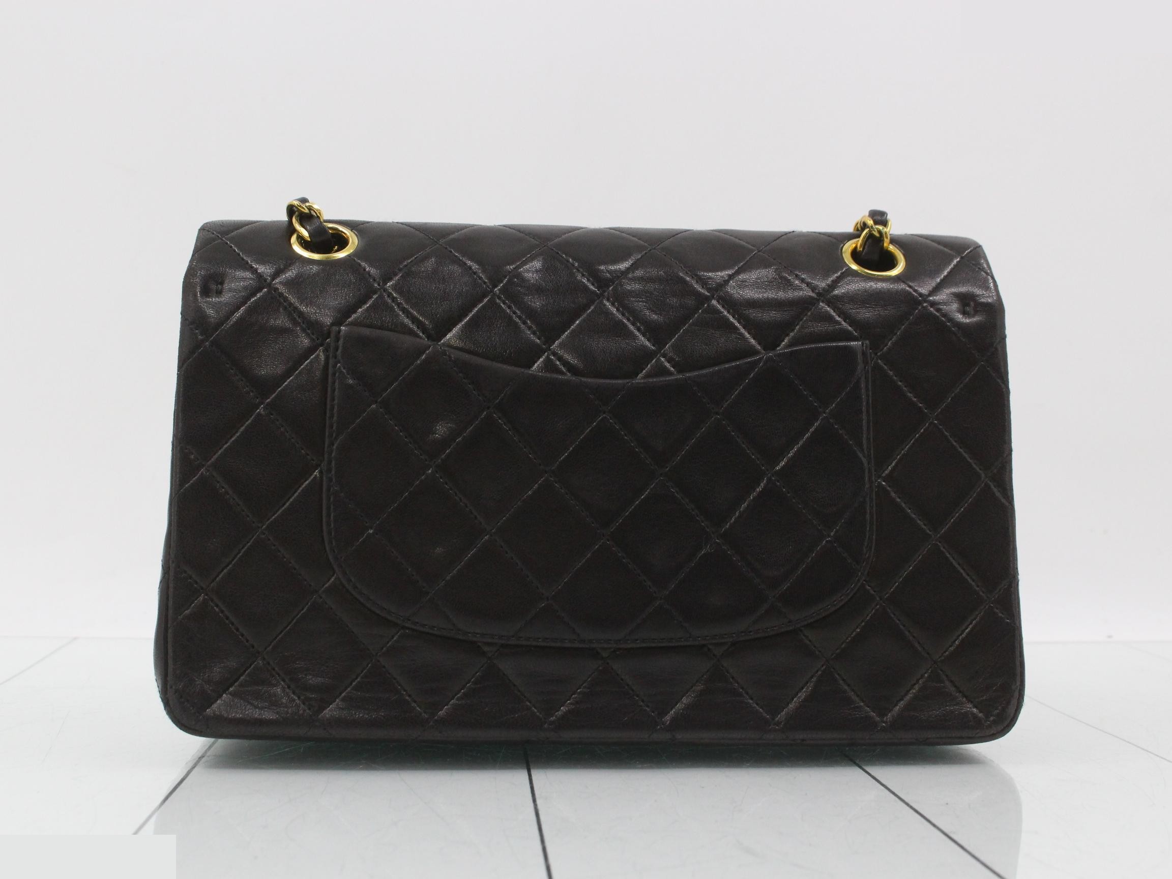 Matelassé 25 Double Flap Lambskin Chain Shoulder Bag (Series 2) — view 2