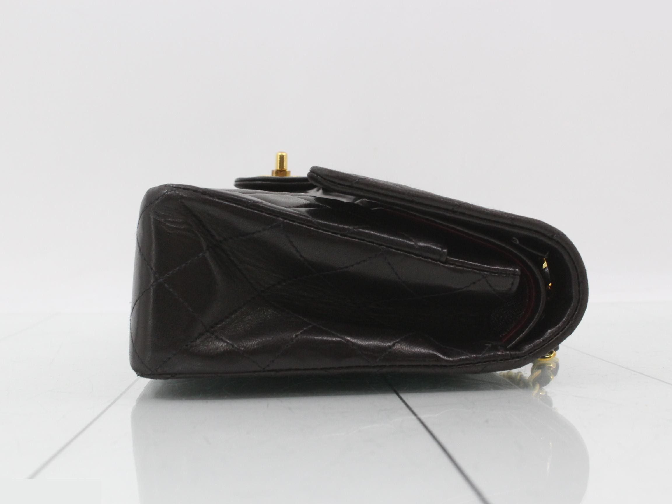 Matelassé 25 Double Flap Lambskin Chain Shoulder Bag (Series 2) — view 3