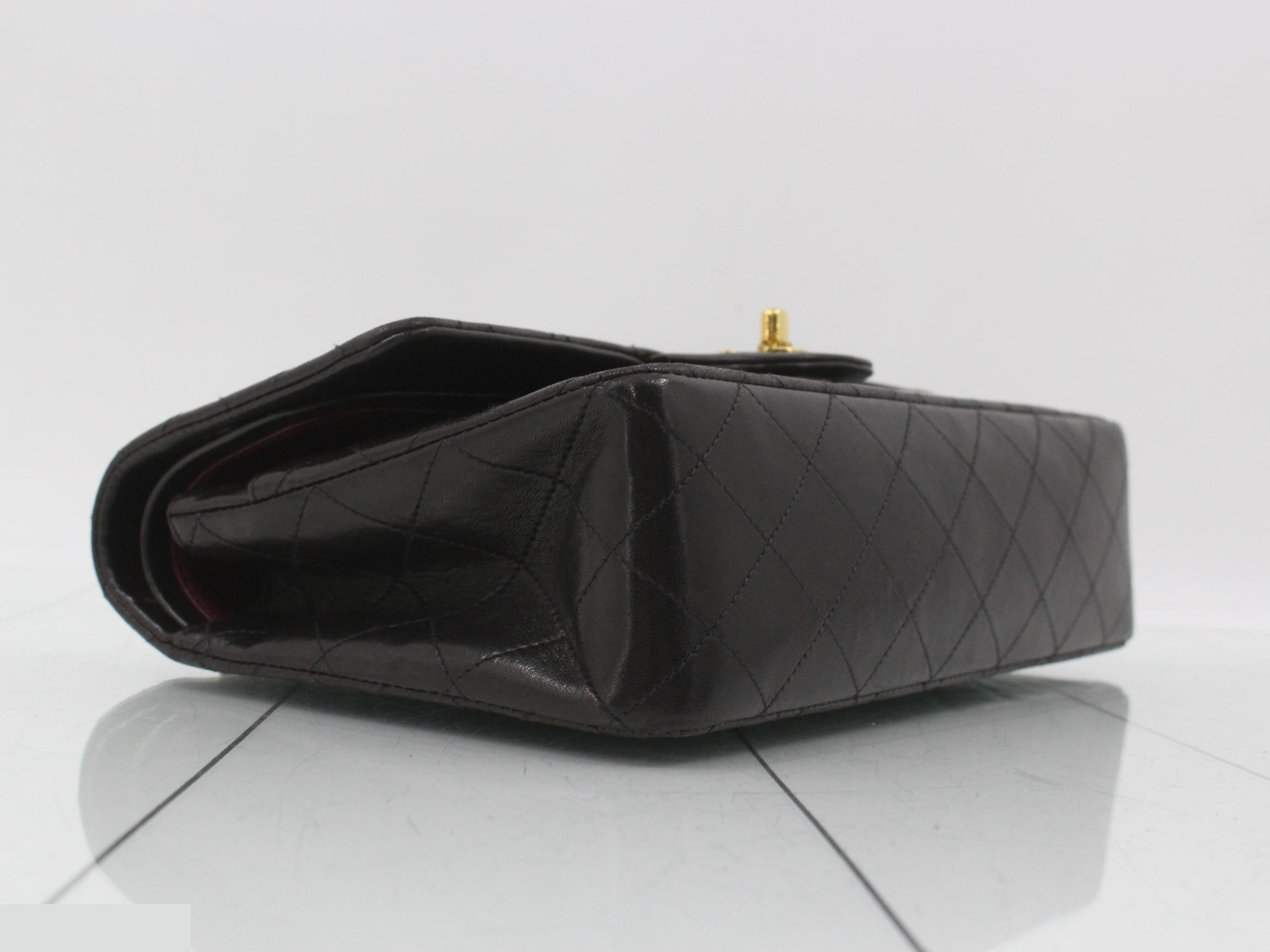 Matelassé 25 Double Flap Lambskin Chain Shoulder Bag (Series 2) — view 5