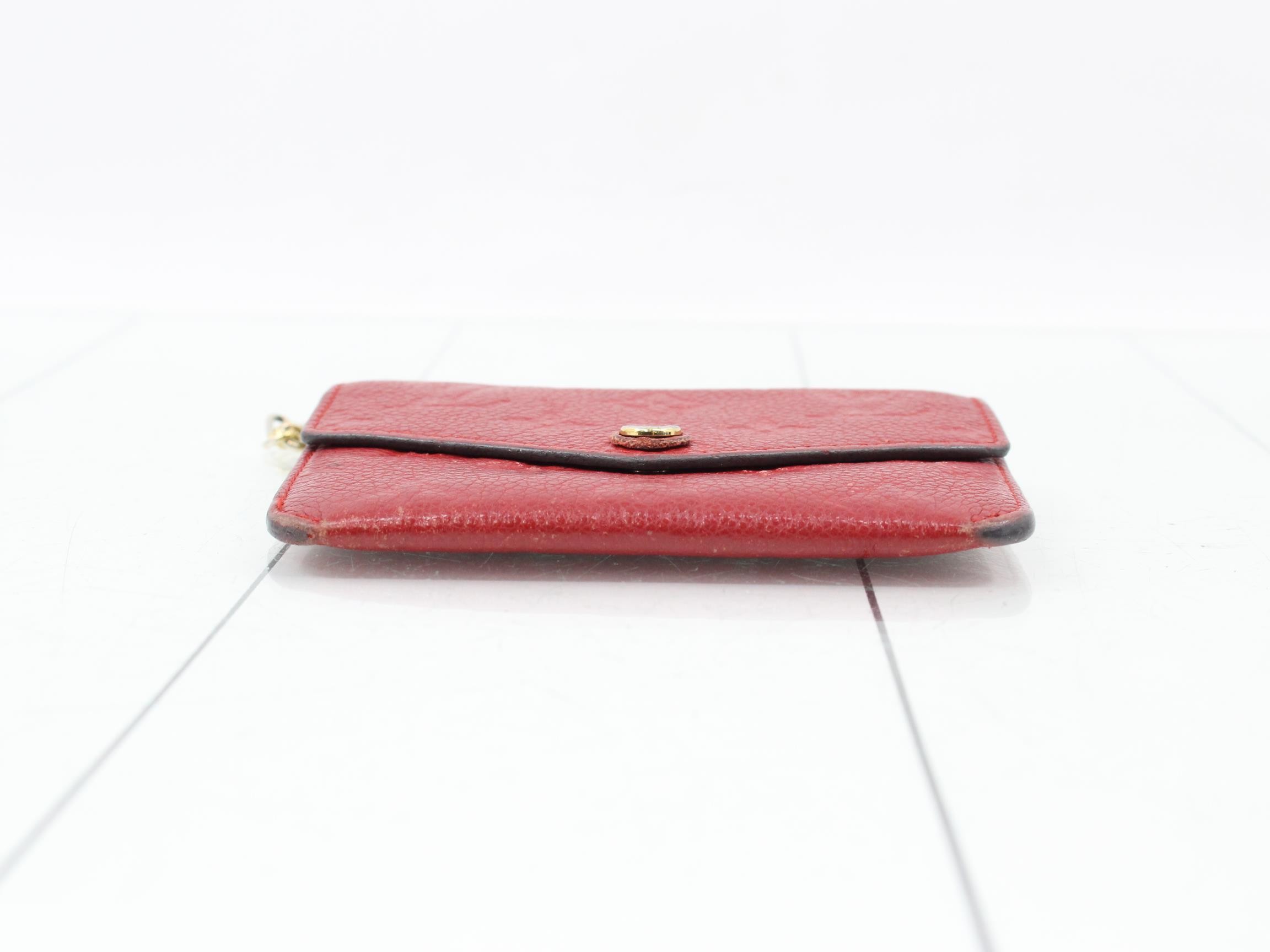 Monogram Empreinte Portefeuille Curie's Coin Case — view 3